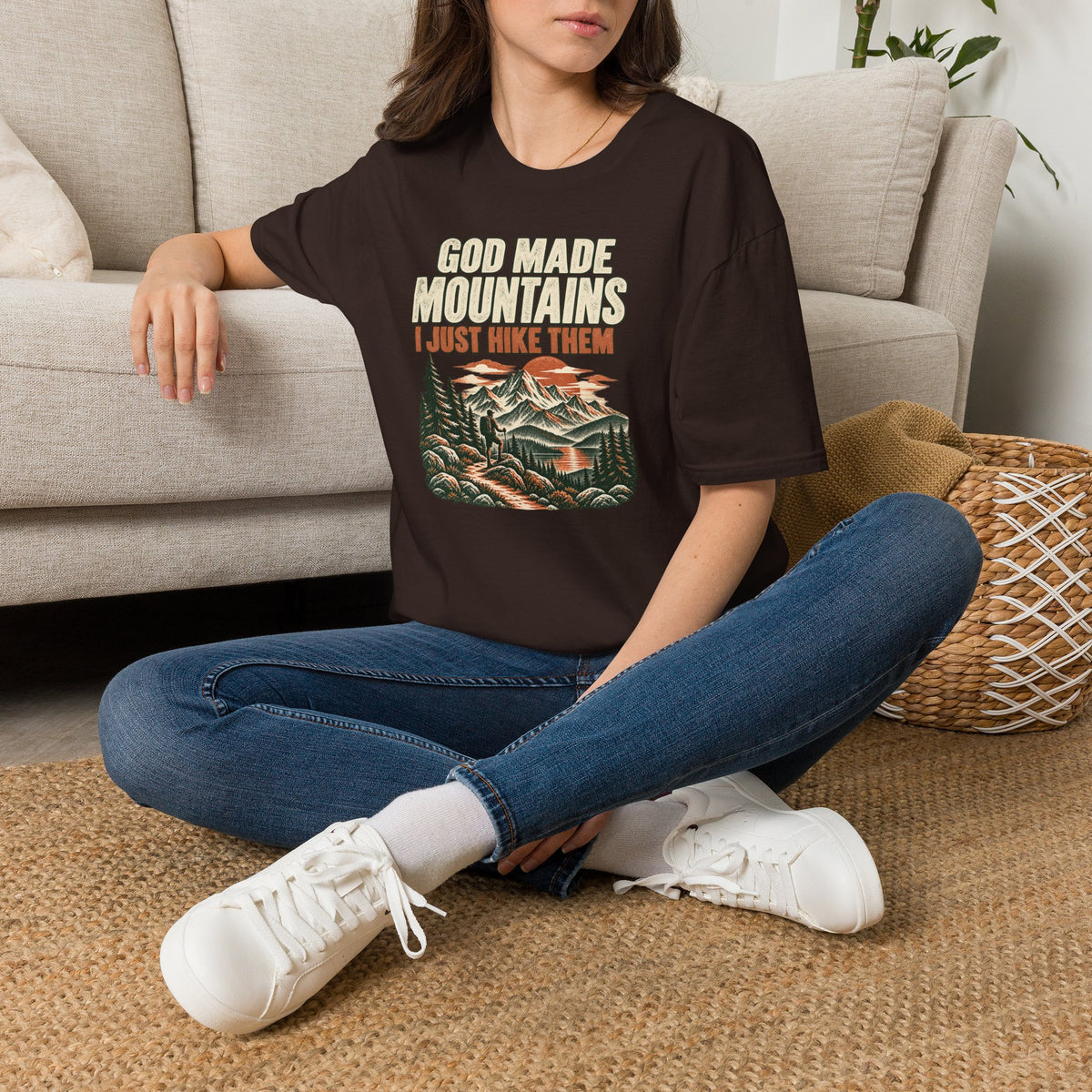 God Made Mountains T-Shirt