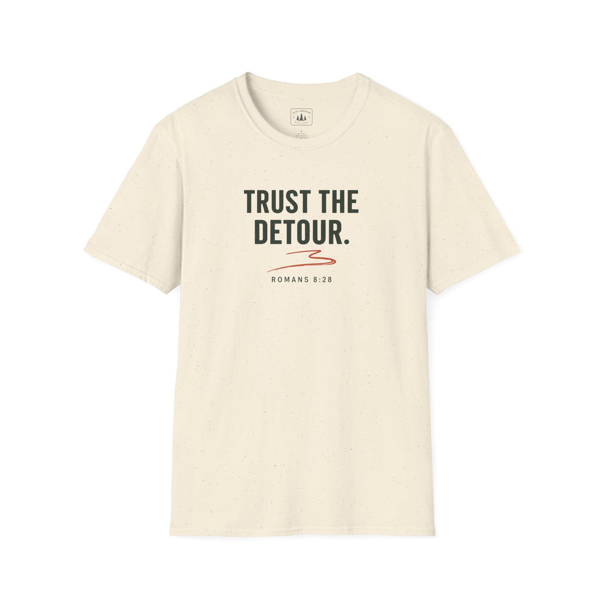 Trust The Detour Text T-Shirt