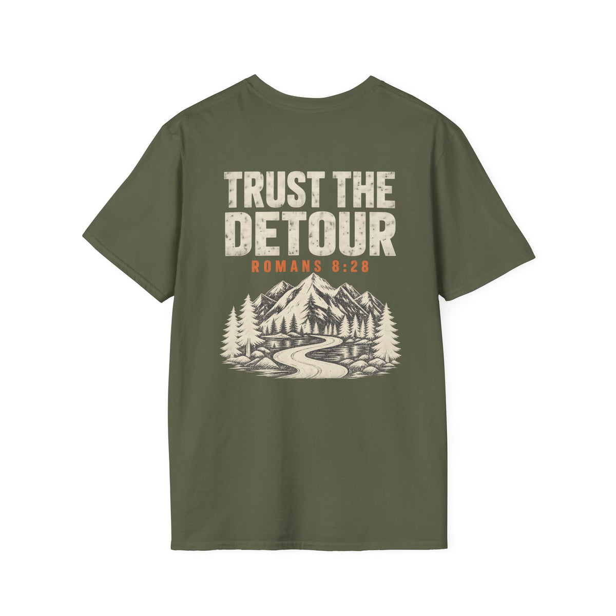 Trust the Detour (back print) T-Shirt