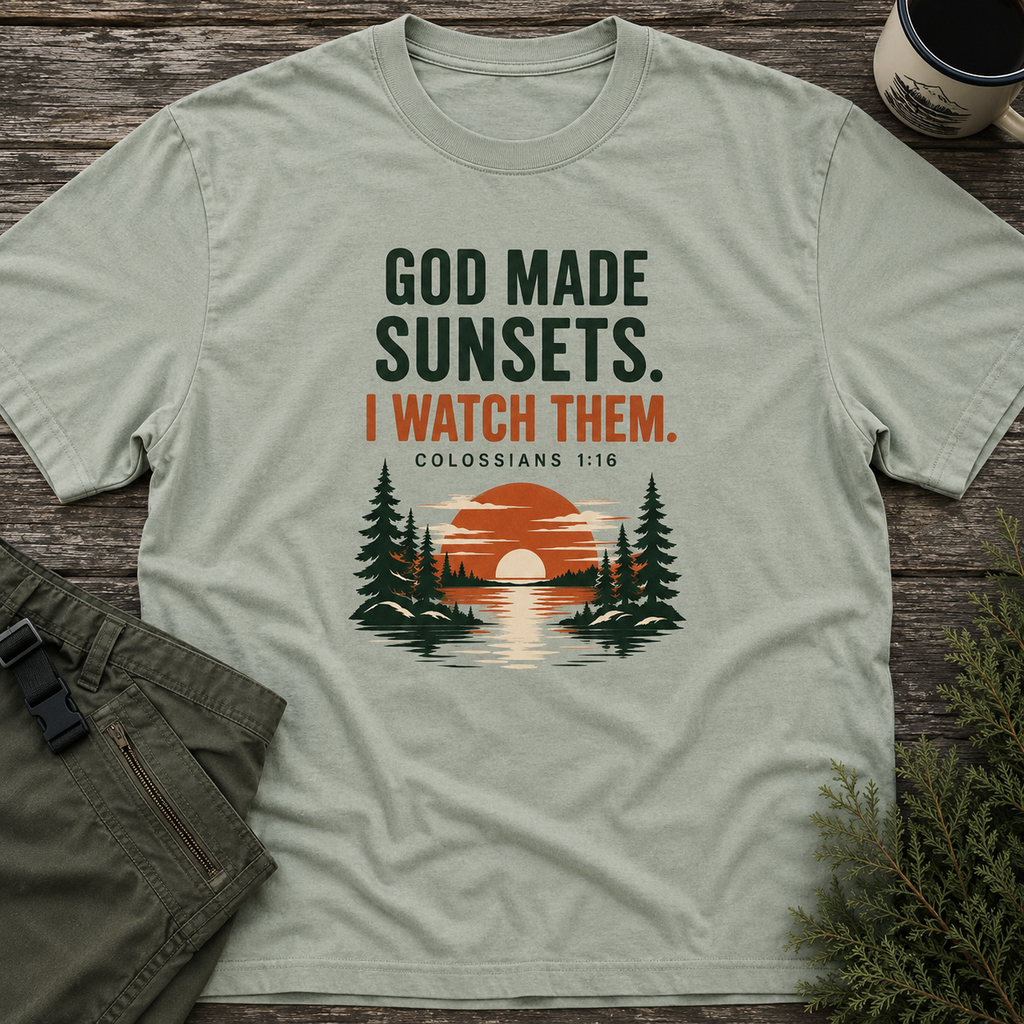 God Made Sunsets T-Shirt
