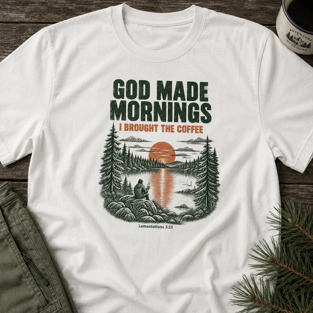 God Made Mornings T-Shirt