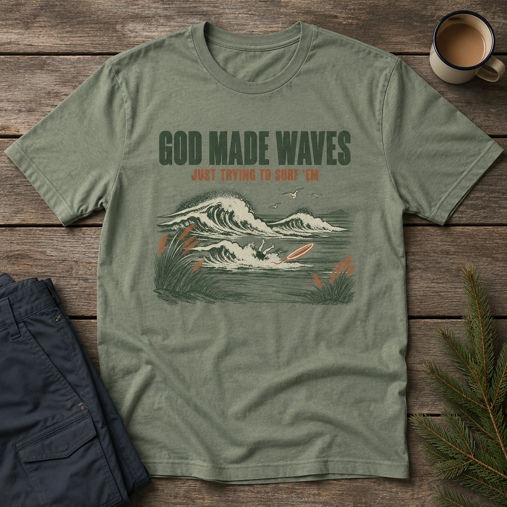 God Made Waves T-Shirt