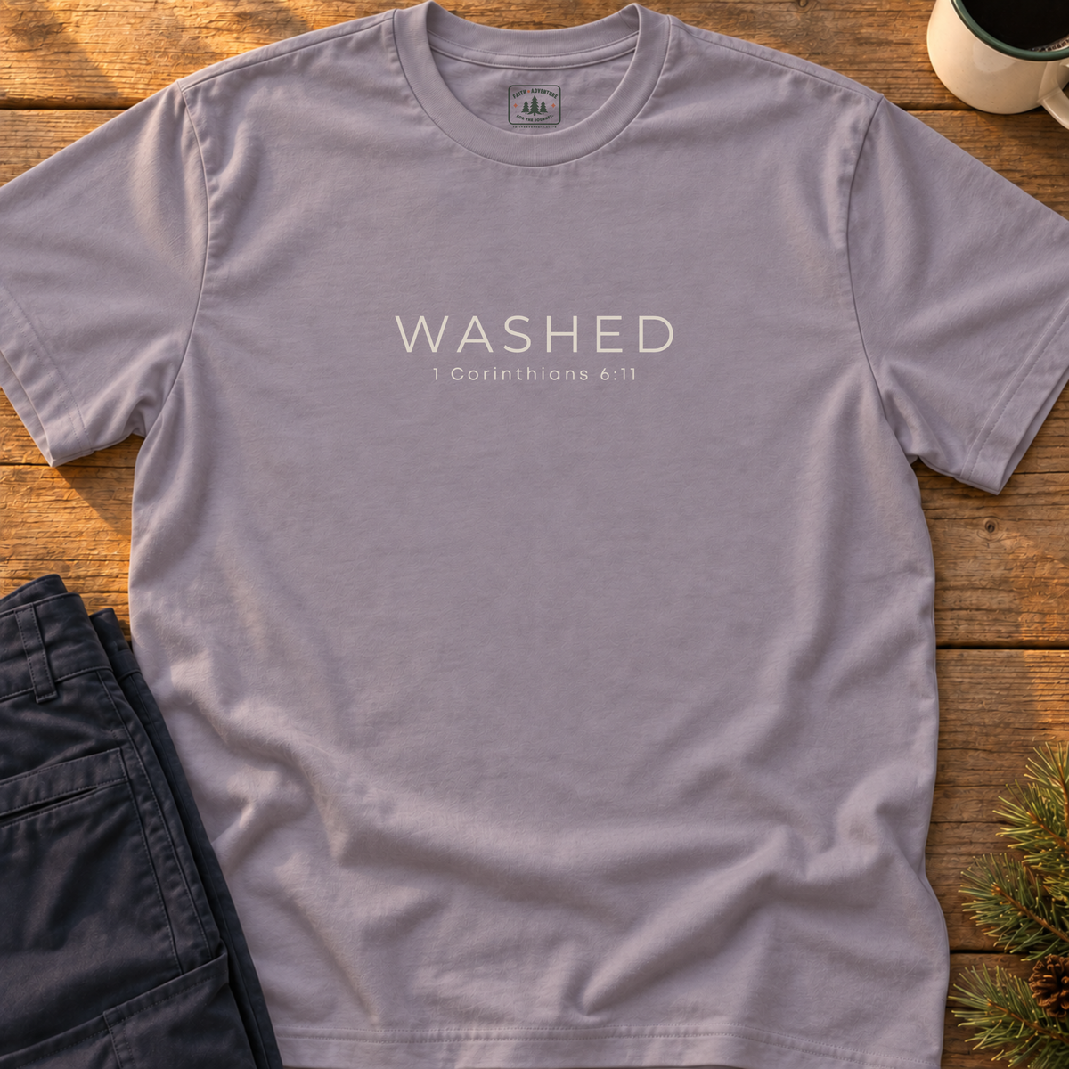 Washed T‑Shirt