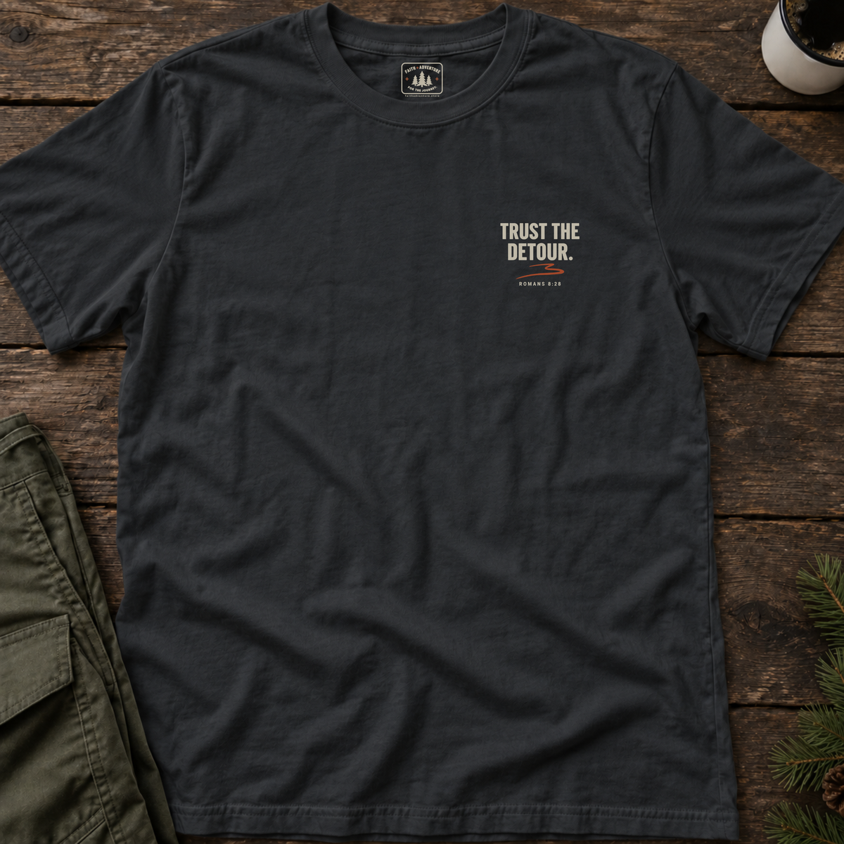 Trust the Detour (back print) T-Shirt