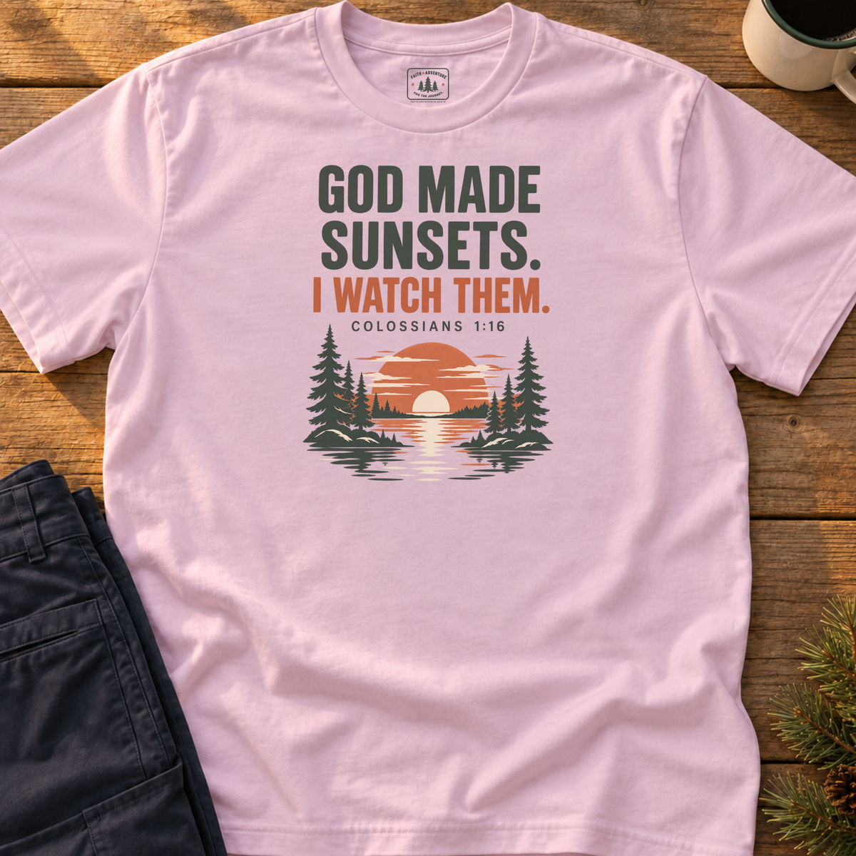God Made Sunsets T-Shirt