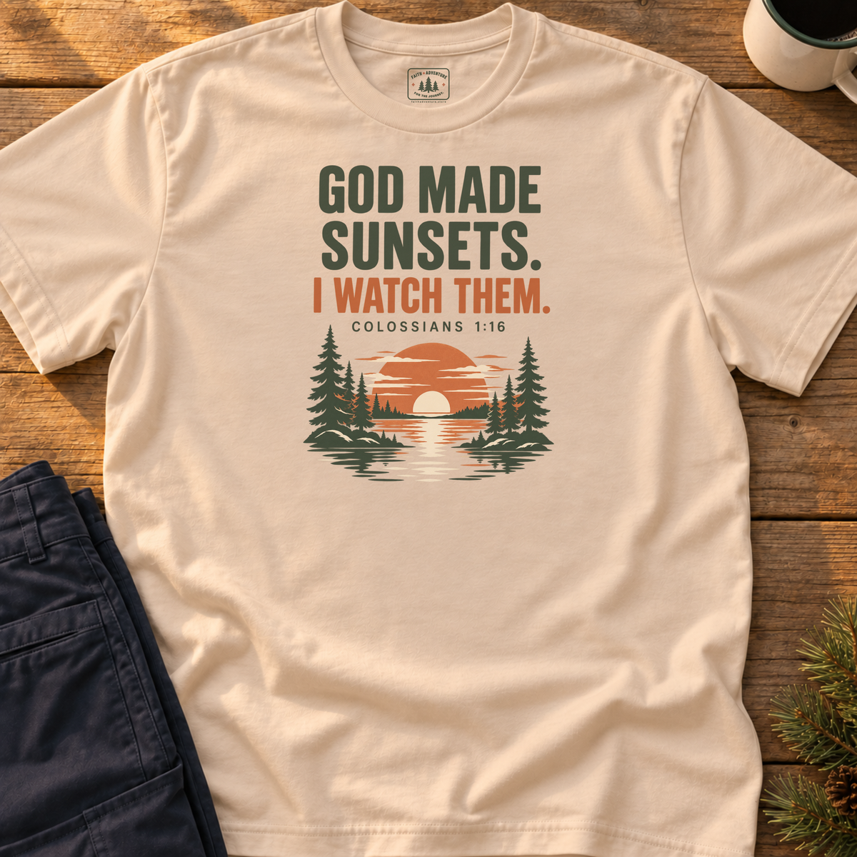 God Made Sunsets T-Shirt
