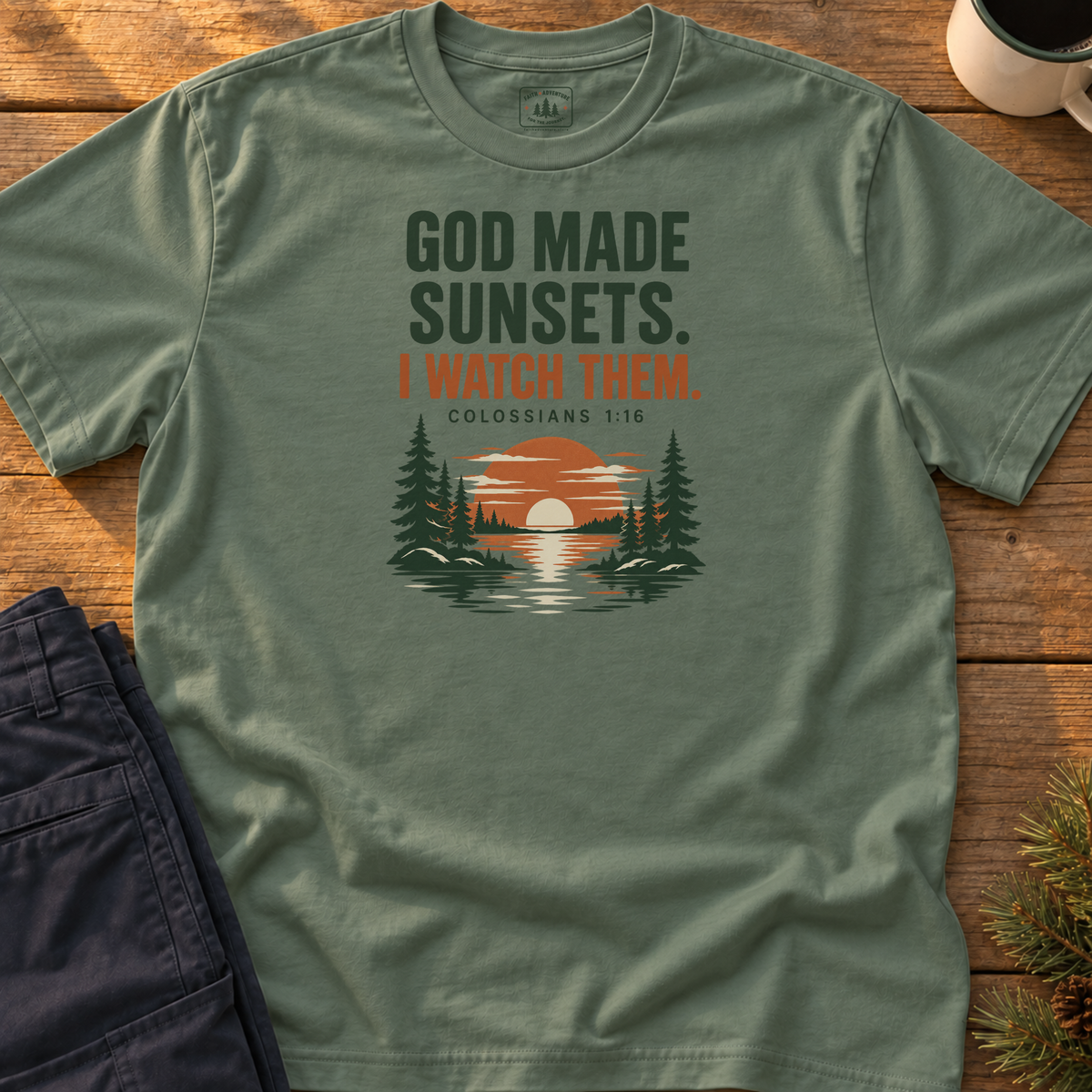 God Made Sunsets T-Shirt