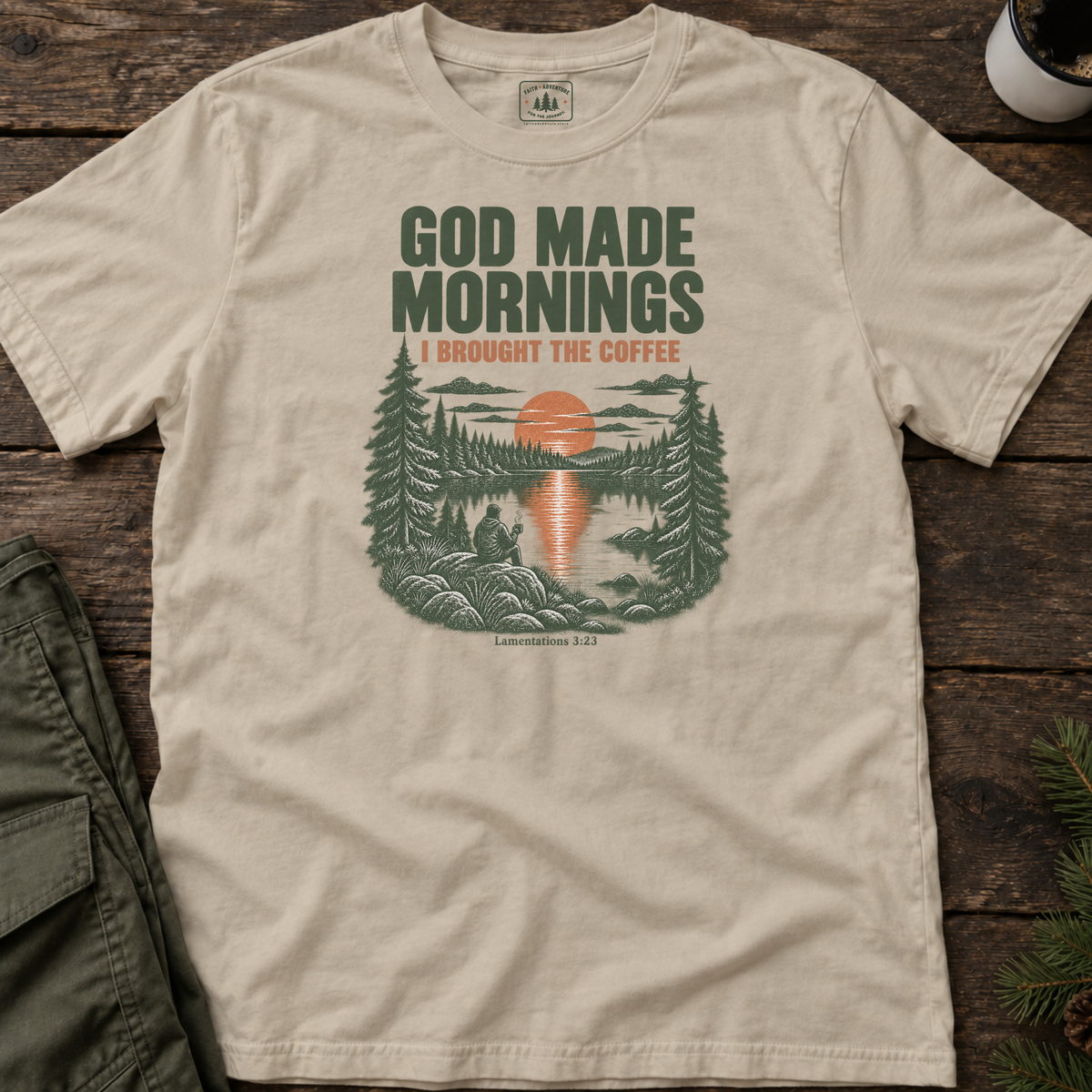 God Made Mornings T-Shirt