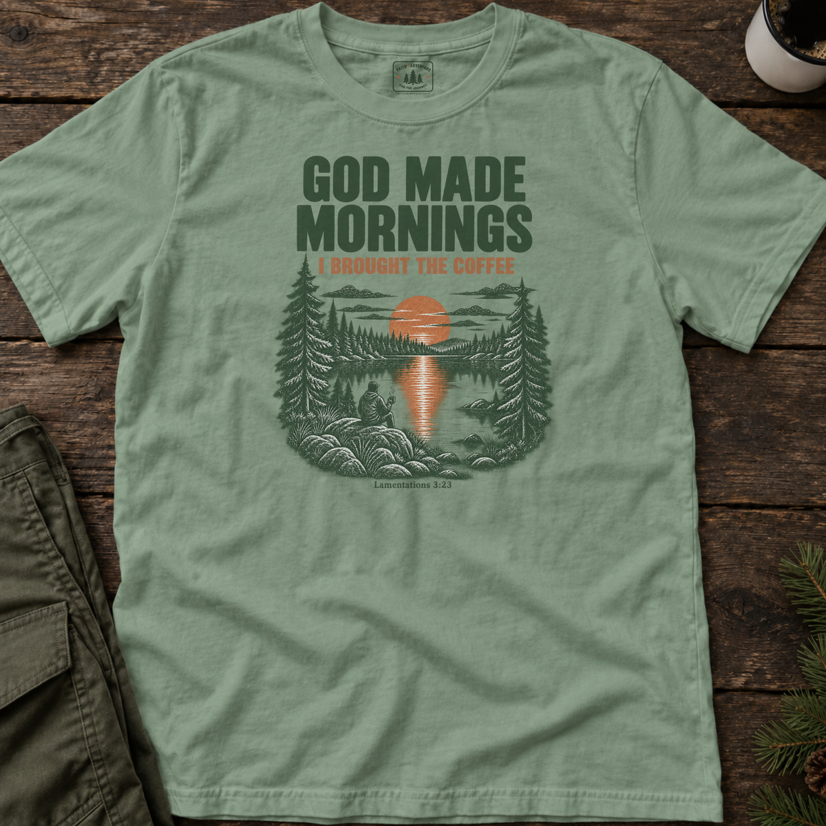 God Made Mornings T-Shirt