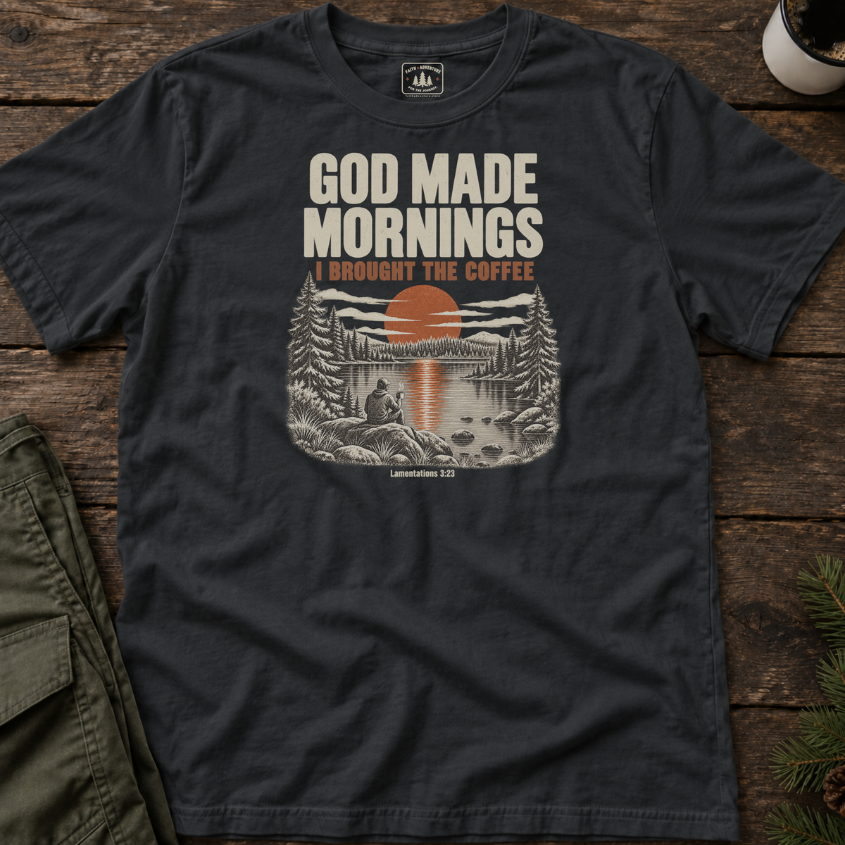 God Made Mornings T-Shirt