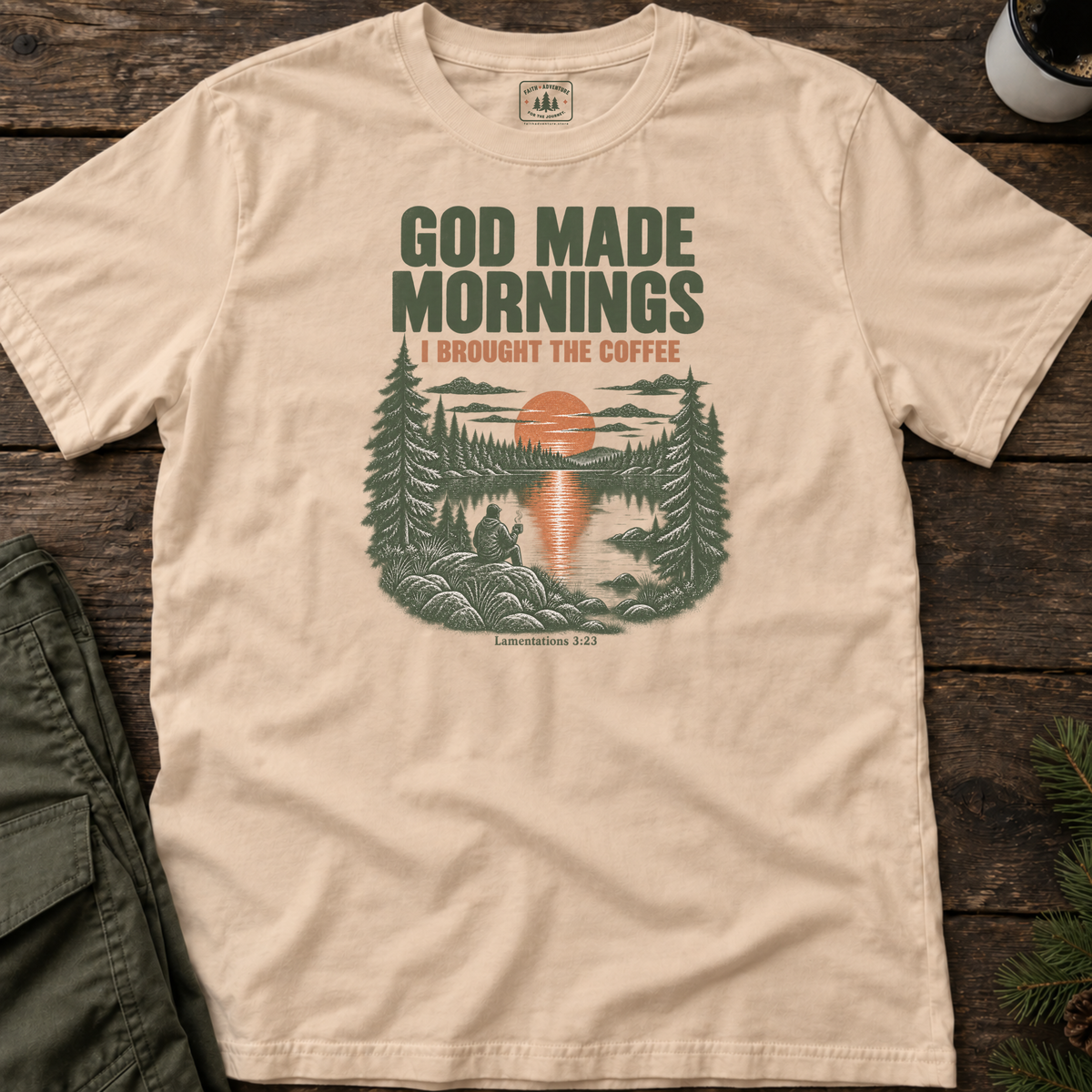 God Made Mornings T-Shirt