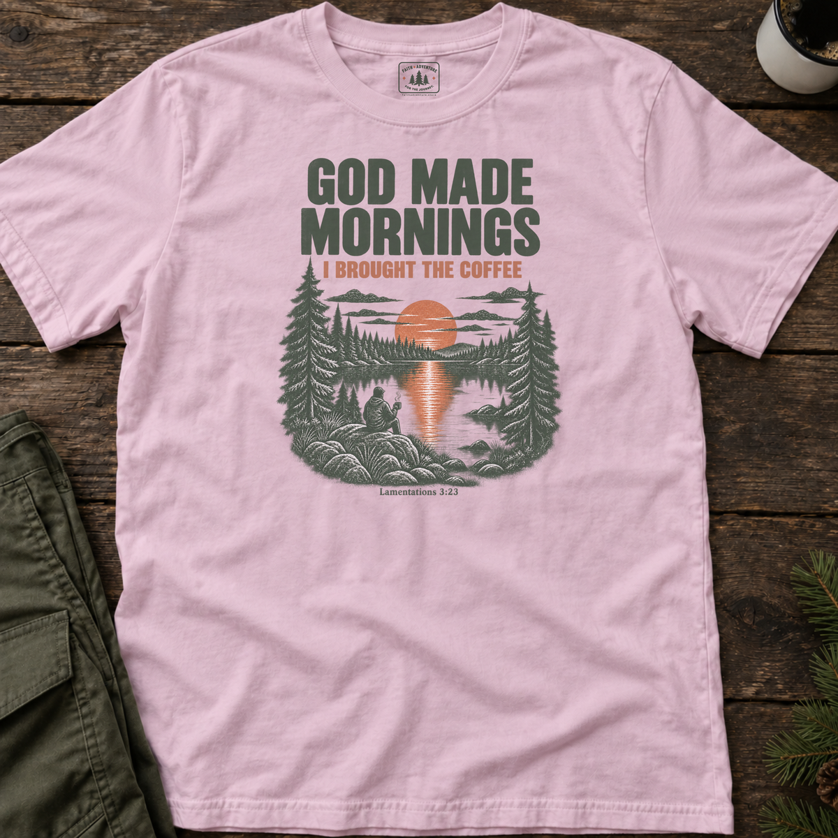 God Made Mornings T-Shirt