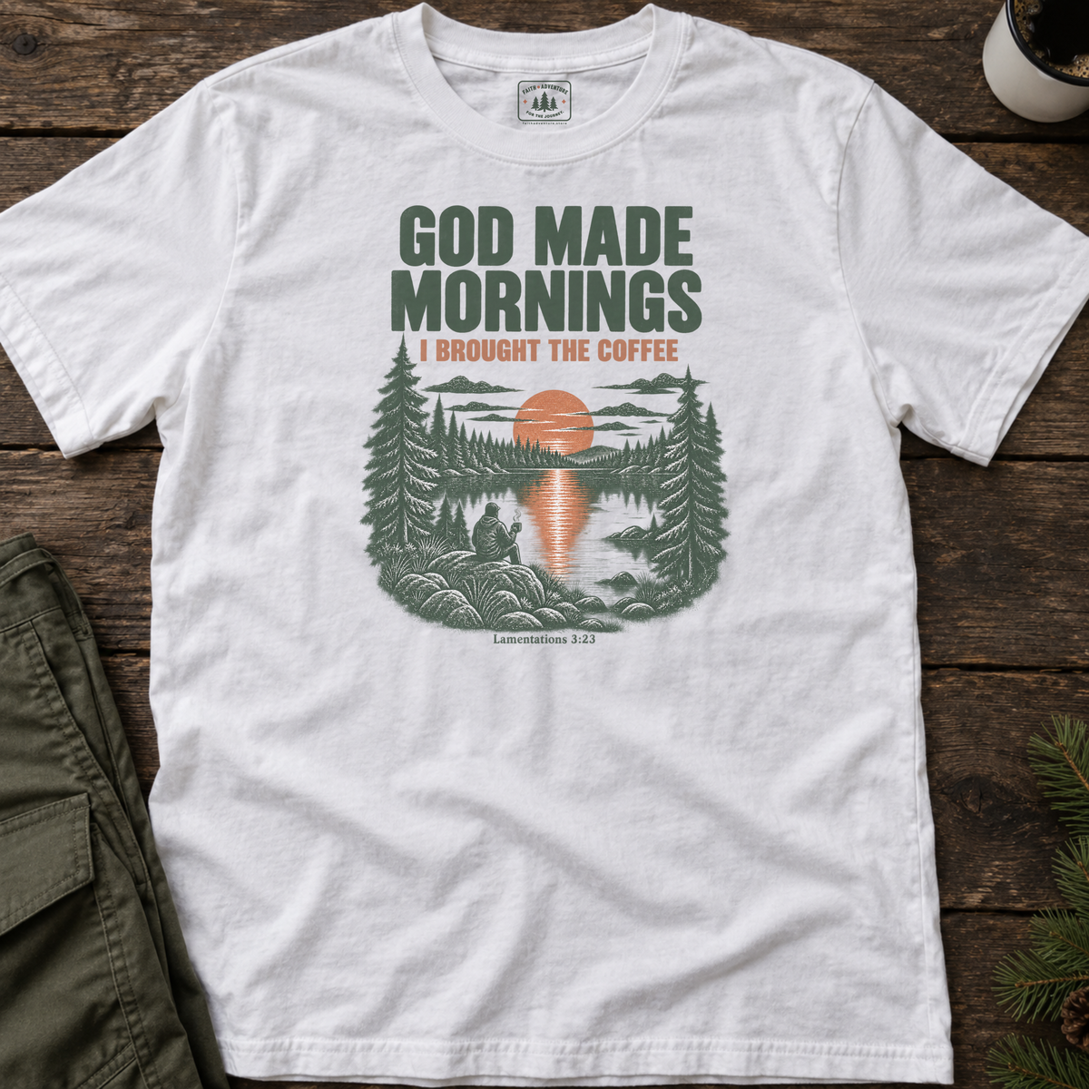 God Made Mornings T-Shirt