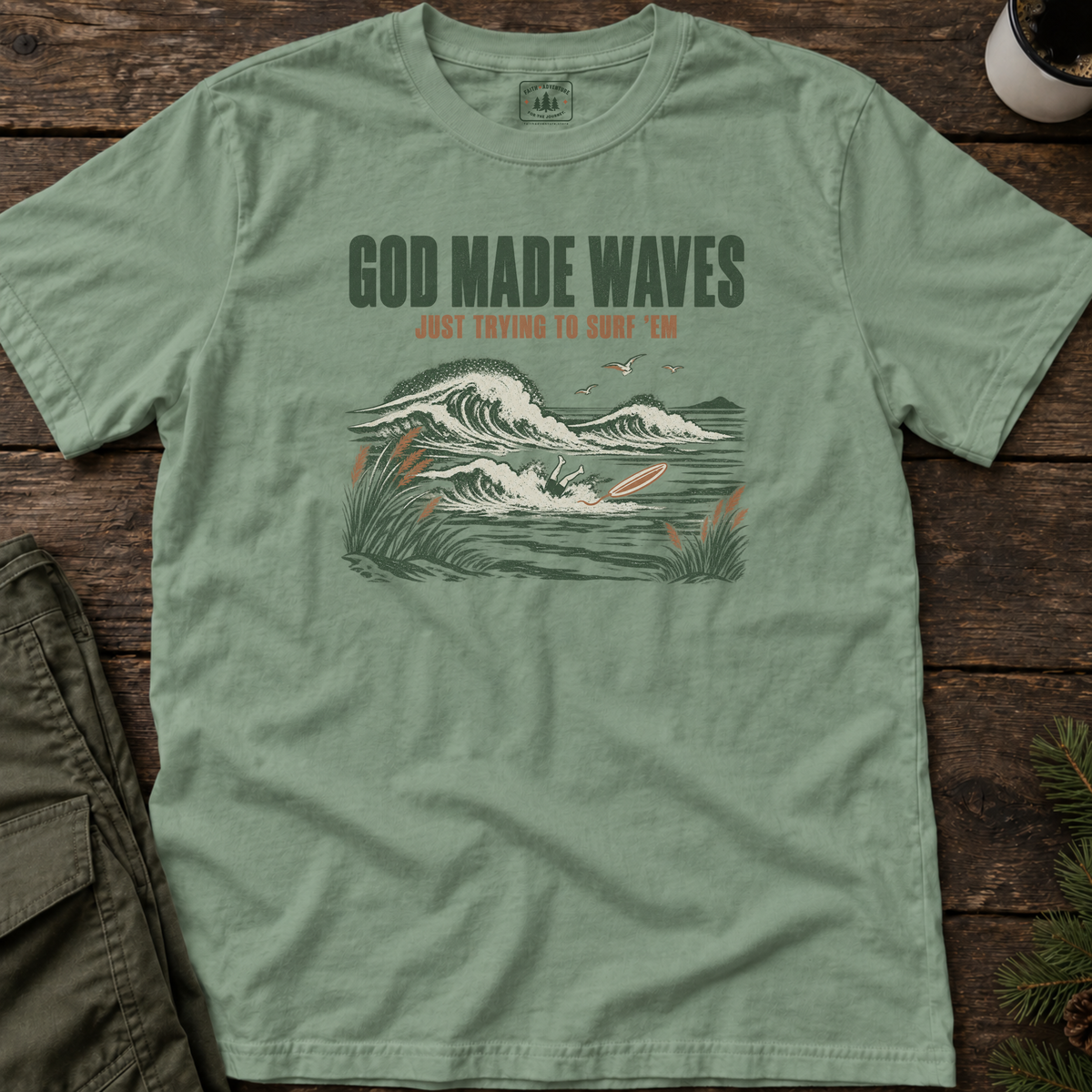 God Made Waves T-Shirt