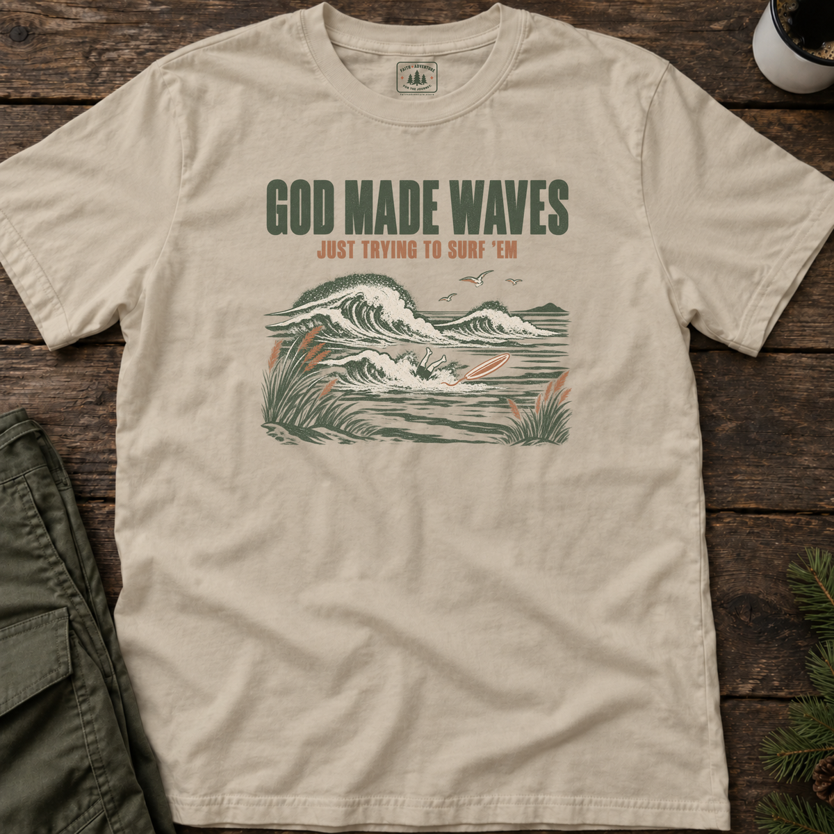 God Made Waves T-Shirt