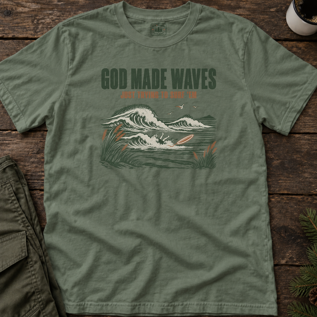 God Made Waves T-Shirt