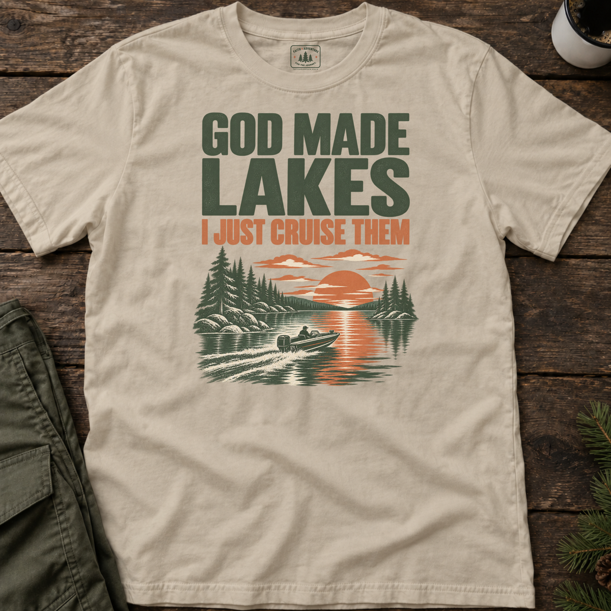 God Made Lakes T-Shirt