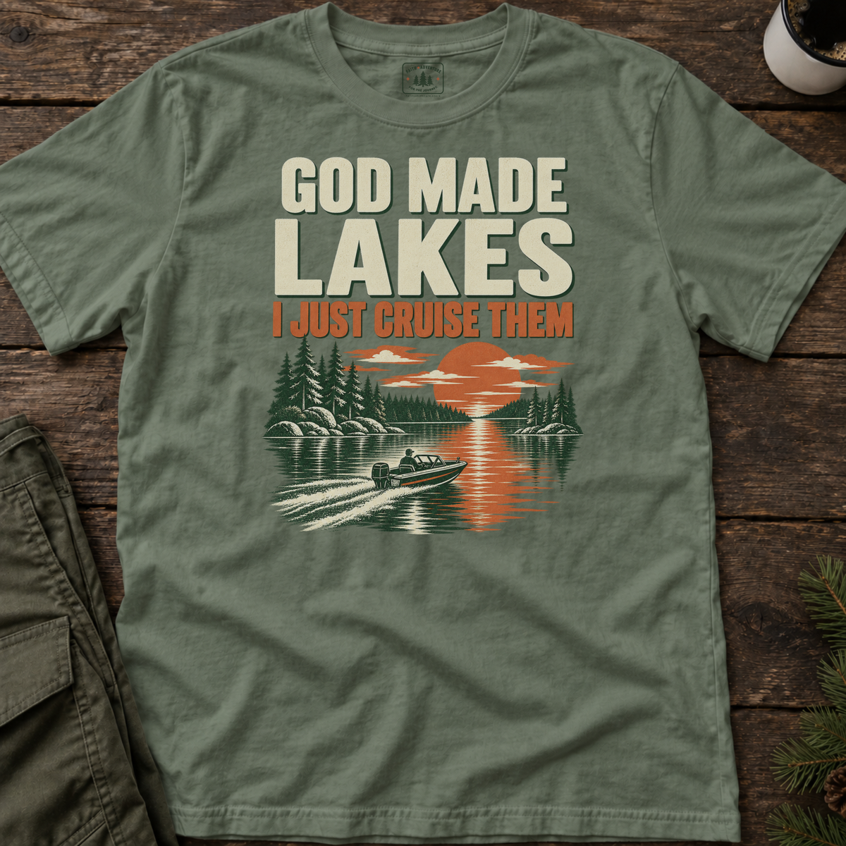 God Made Lakes T-Shirt