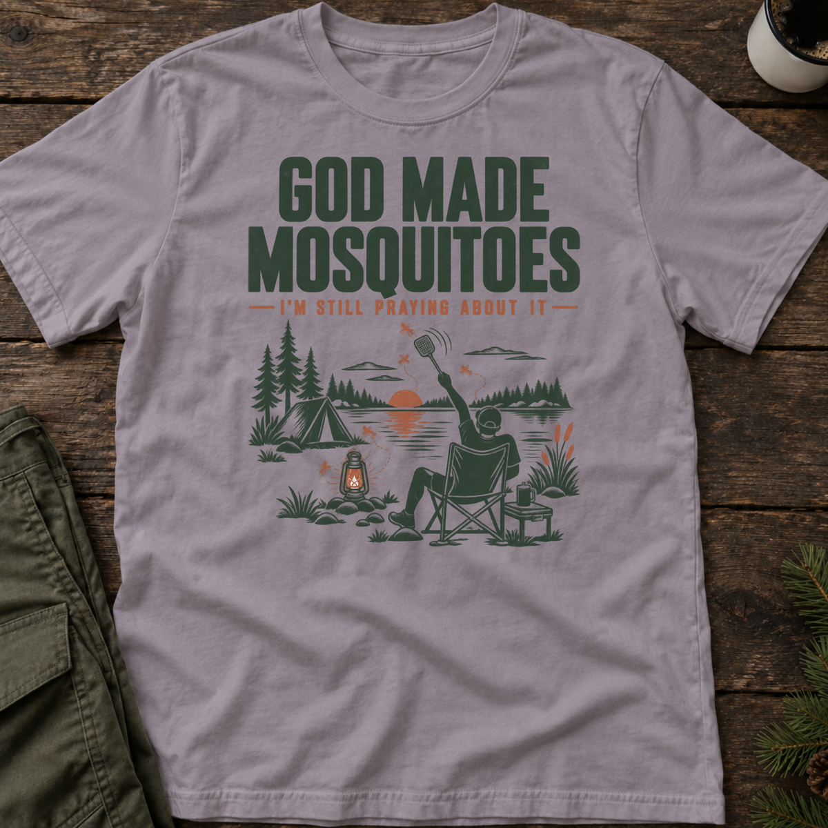 God Made Mosquitoes T-Shirt