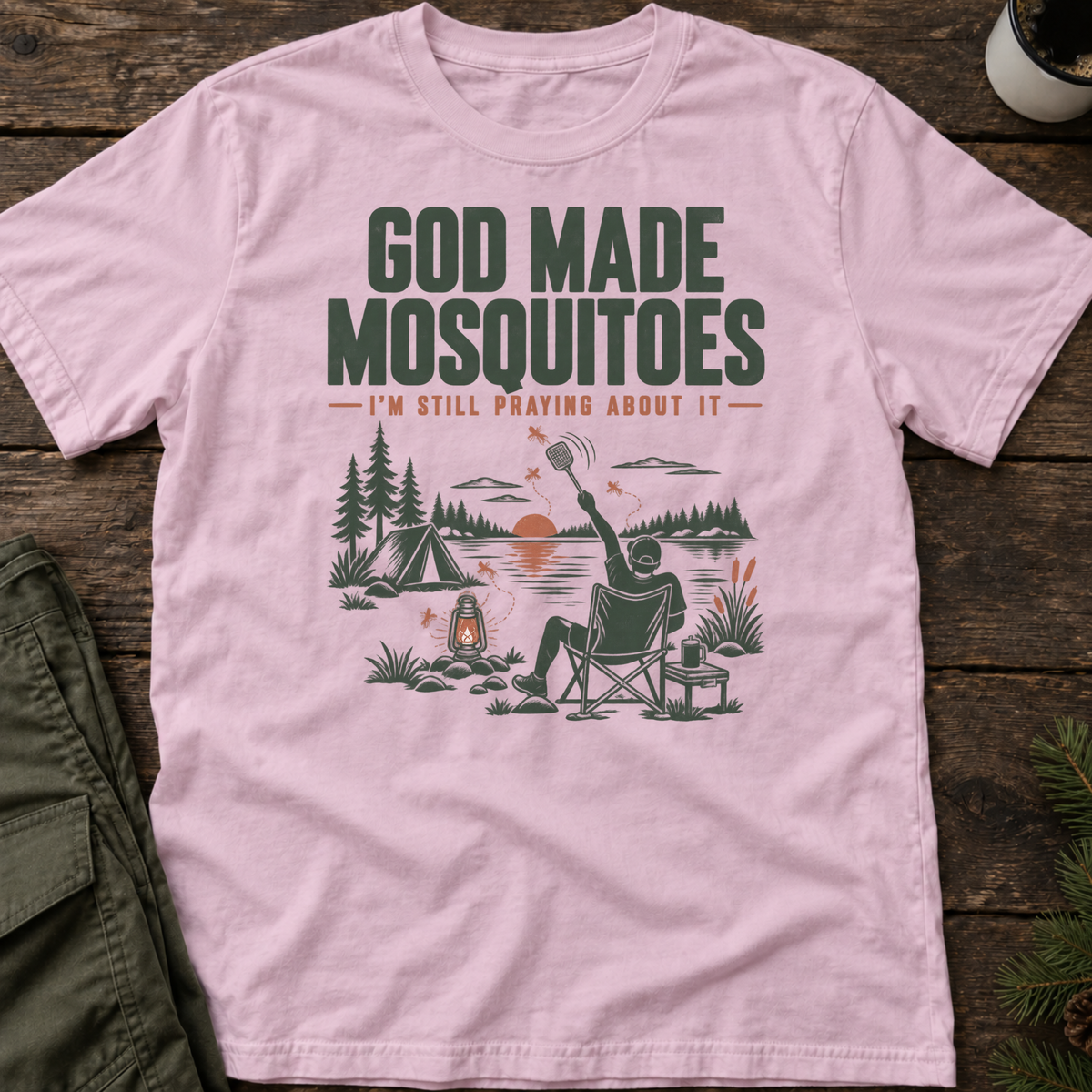 God Made Mosquitoes T-Shirt