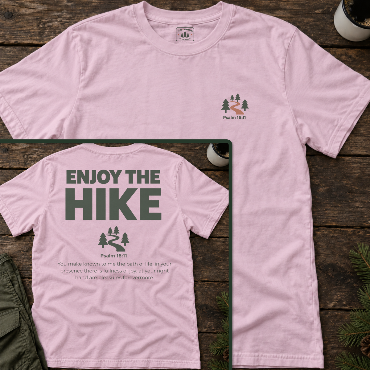 Enjoy the Hike (back print) T-Shirt
