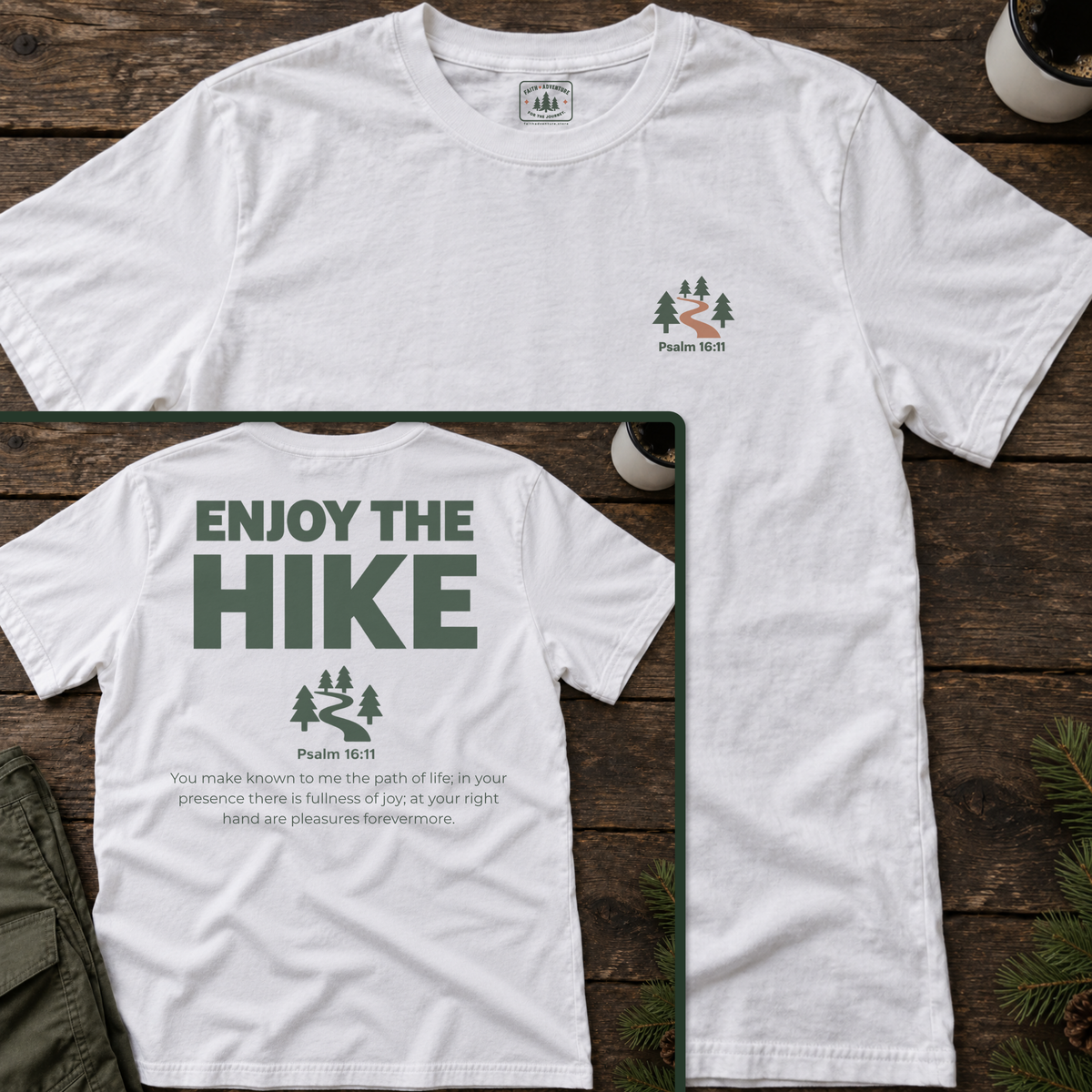 Enjoy the Hike (back print) T-Shirt