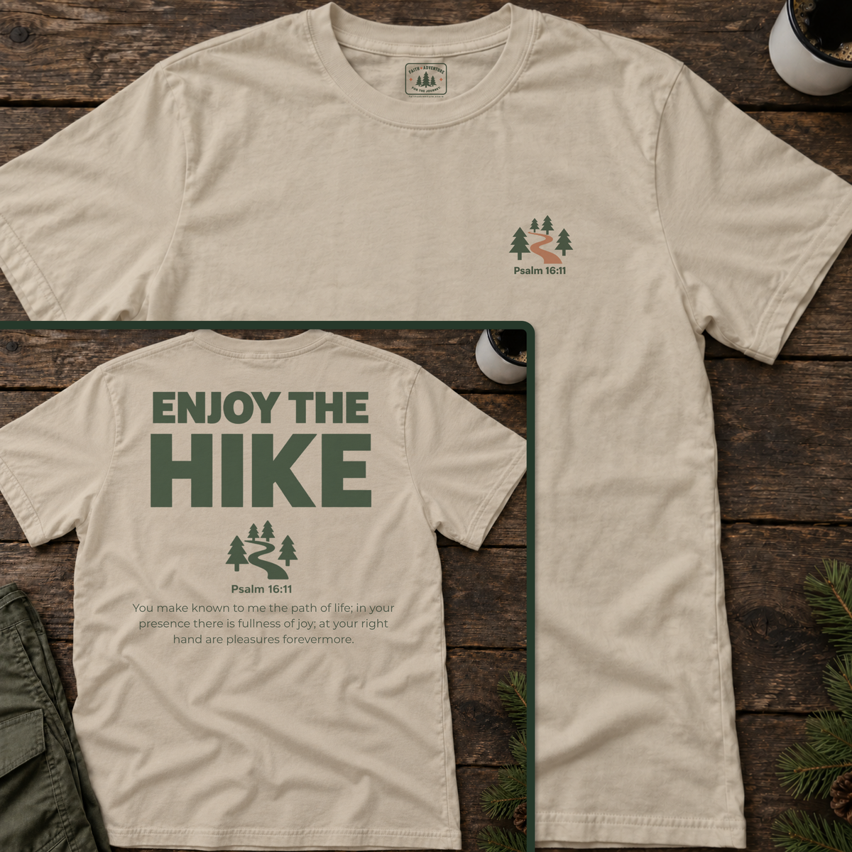 Enjoy the Hike (back print) T-Shirt