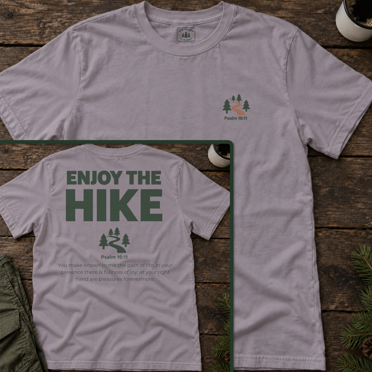 Enjoy the Hike (back print) T-Shirt