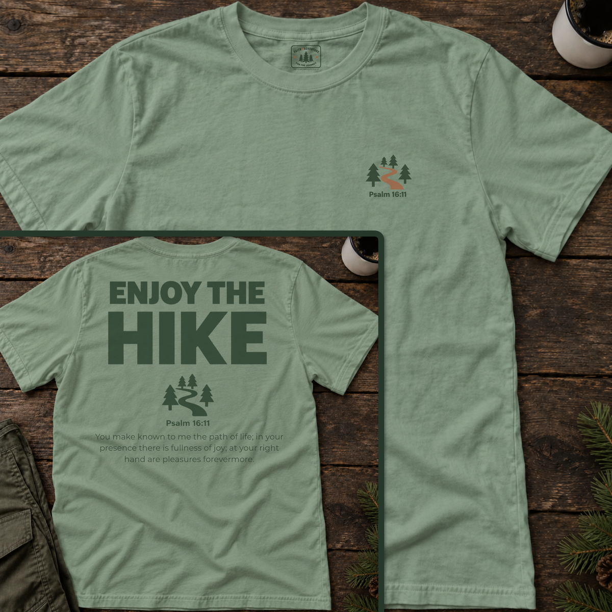 Enjoy the Hike (back print) T-Shirt