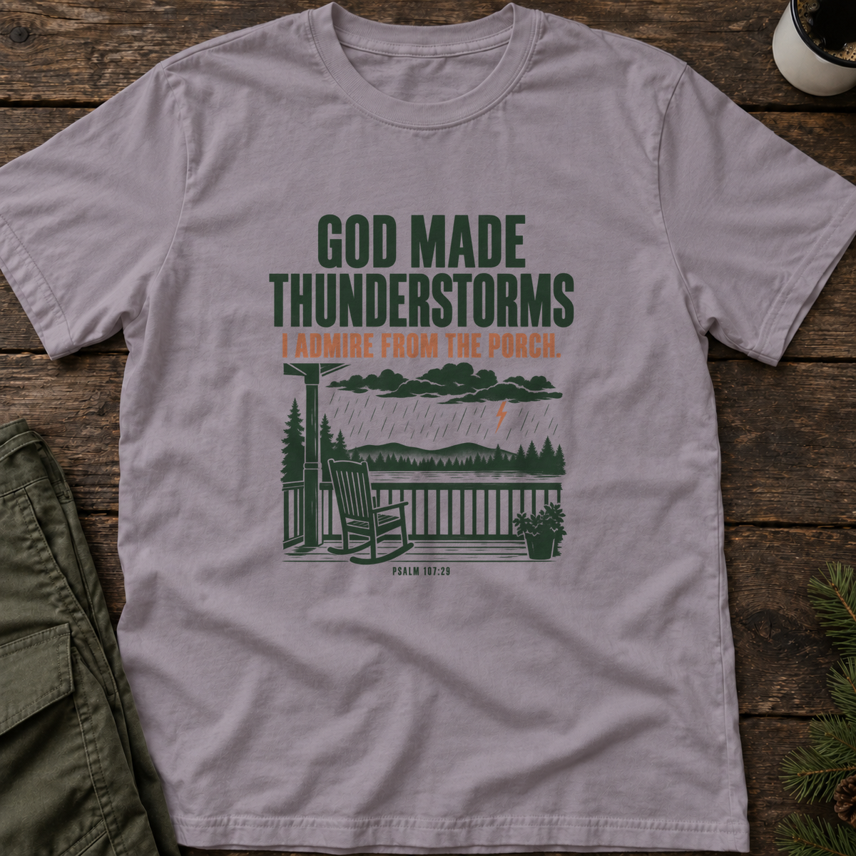God Made Thunderstorms T-Shirt