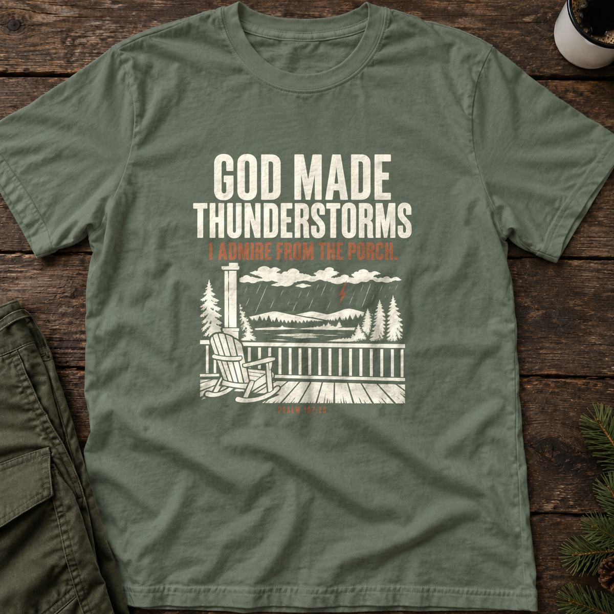 God Made Thunderstorms T-Shirt
