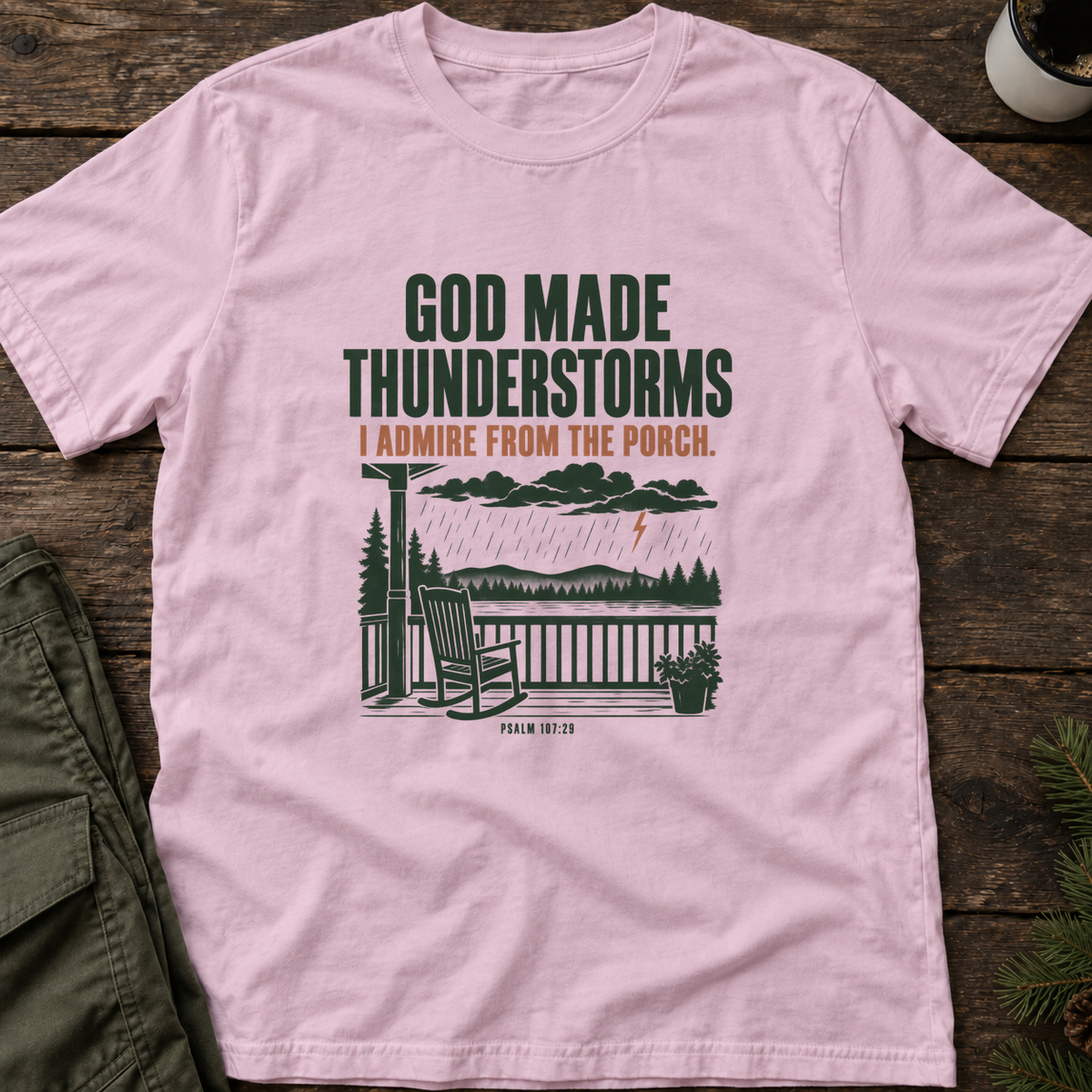 God Made Thunderstorms T-Shirt