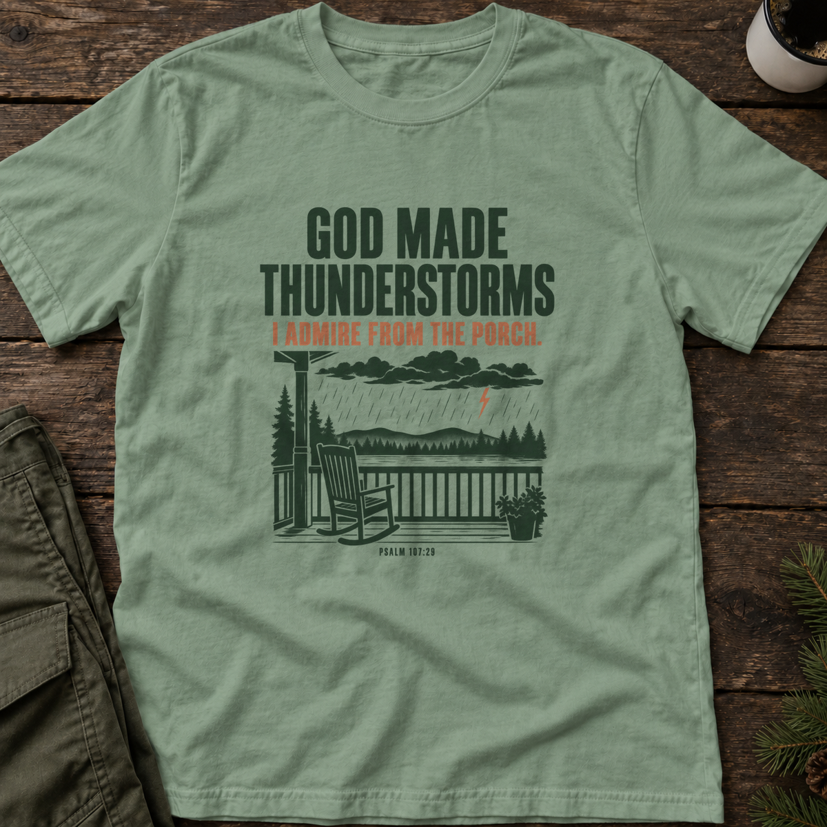 God Made Thunderstorms T-Shirt