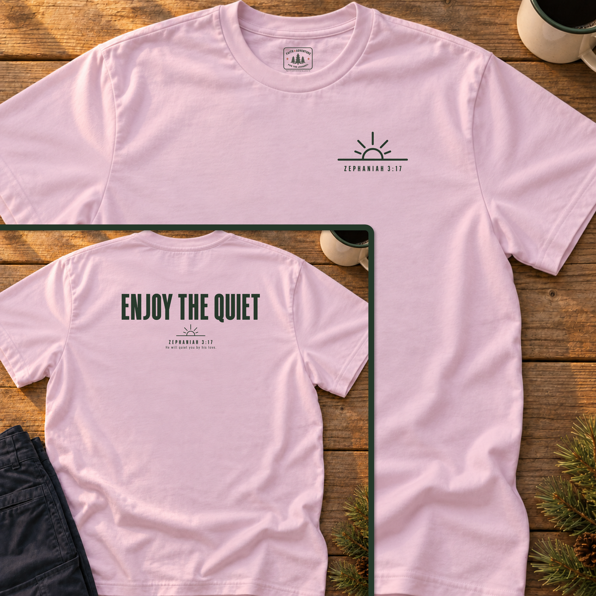 Enjoy the Quiet (back print) T-Shirt