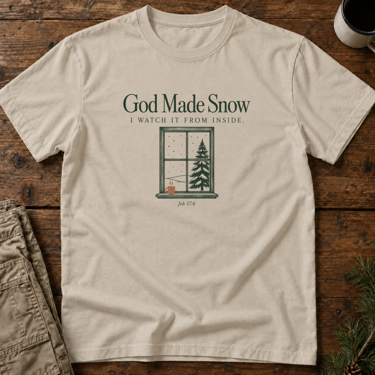 God Made Snow T-Shirt
