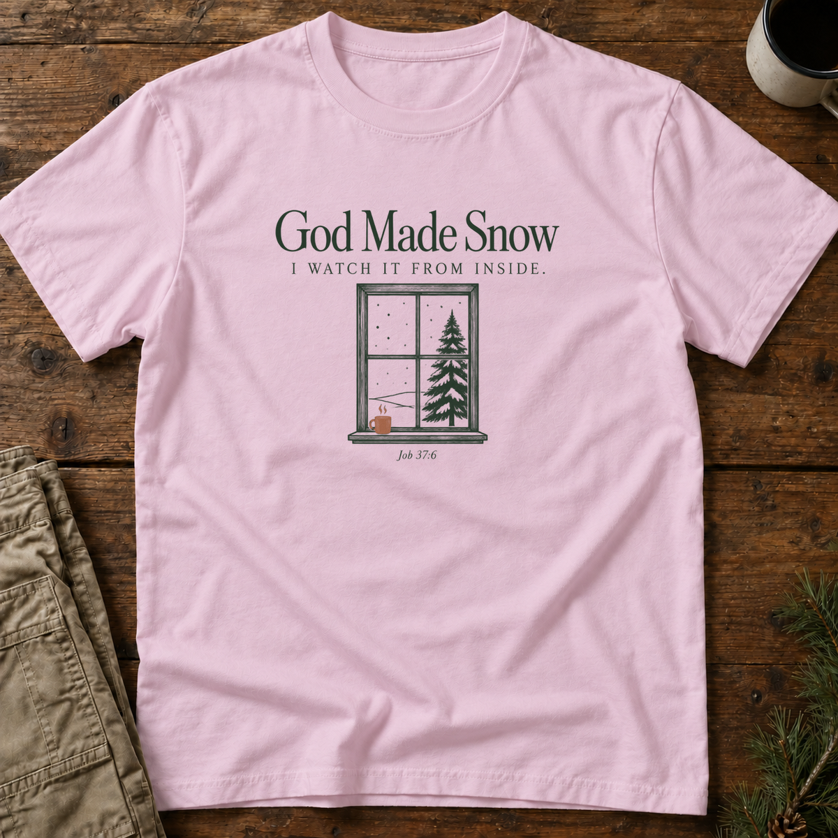 God Made Snow T-Shirt