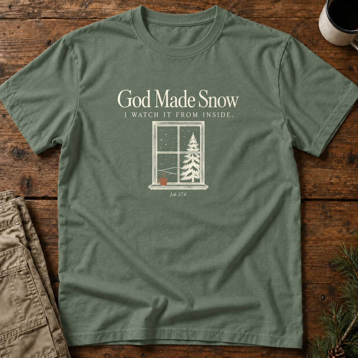 God Made Snow T-Shirt