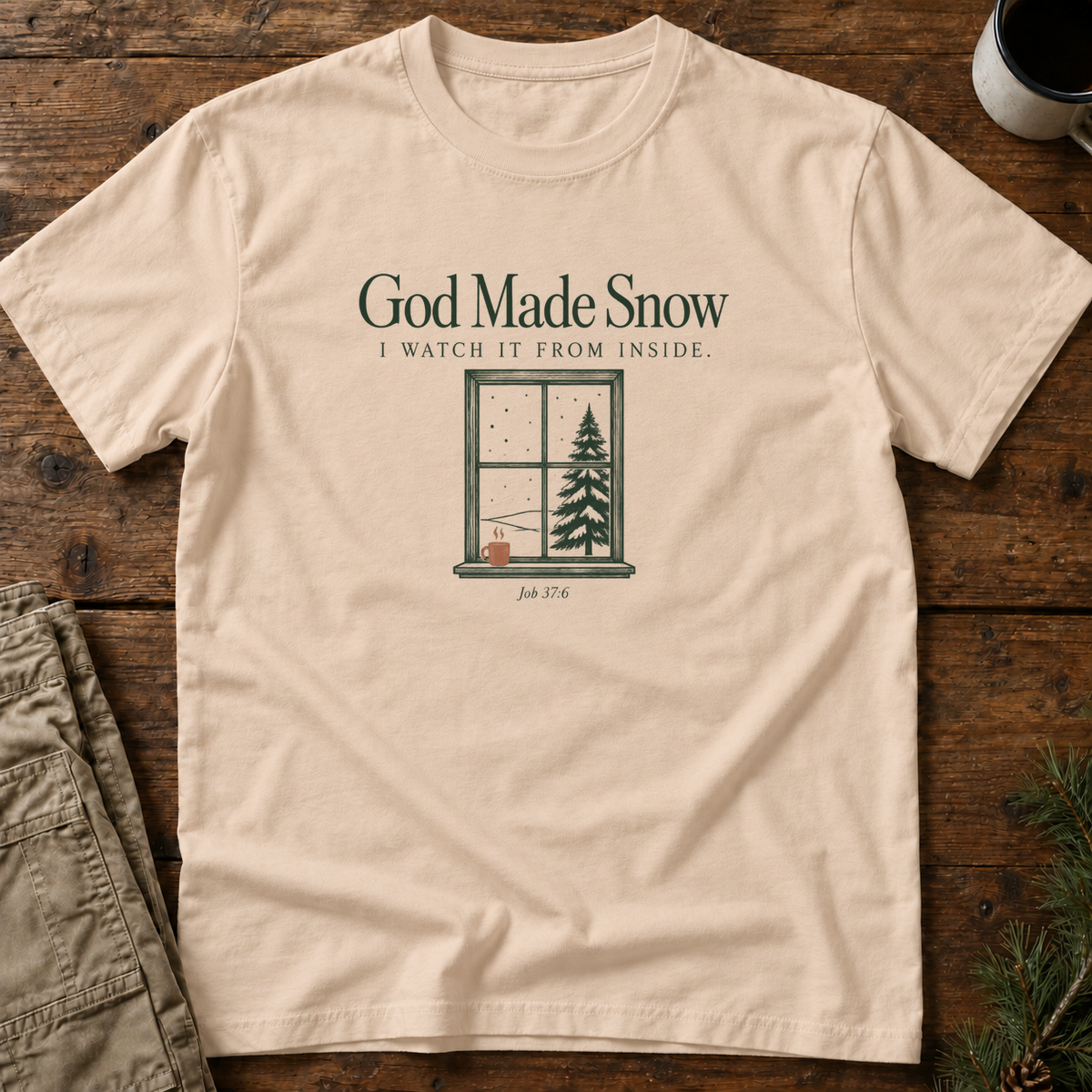God Made Snow T-Shirt