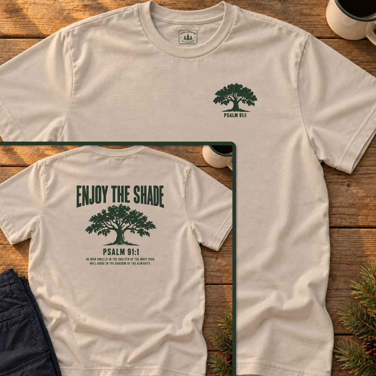 Enjoy the Shade (back print) T-Shirt
