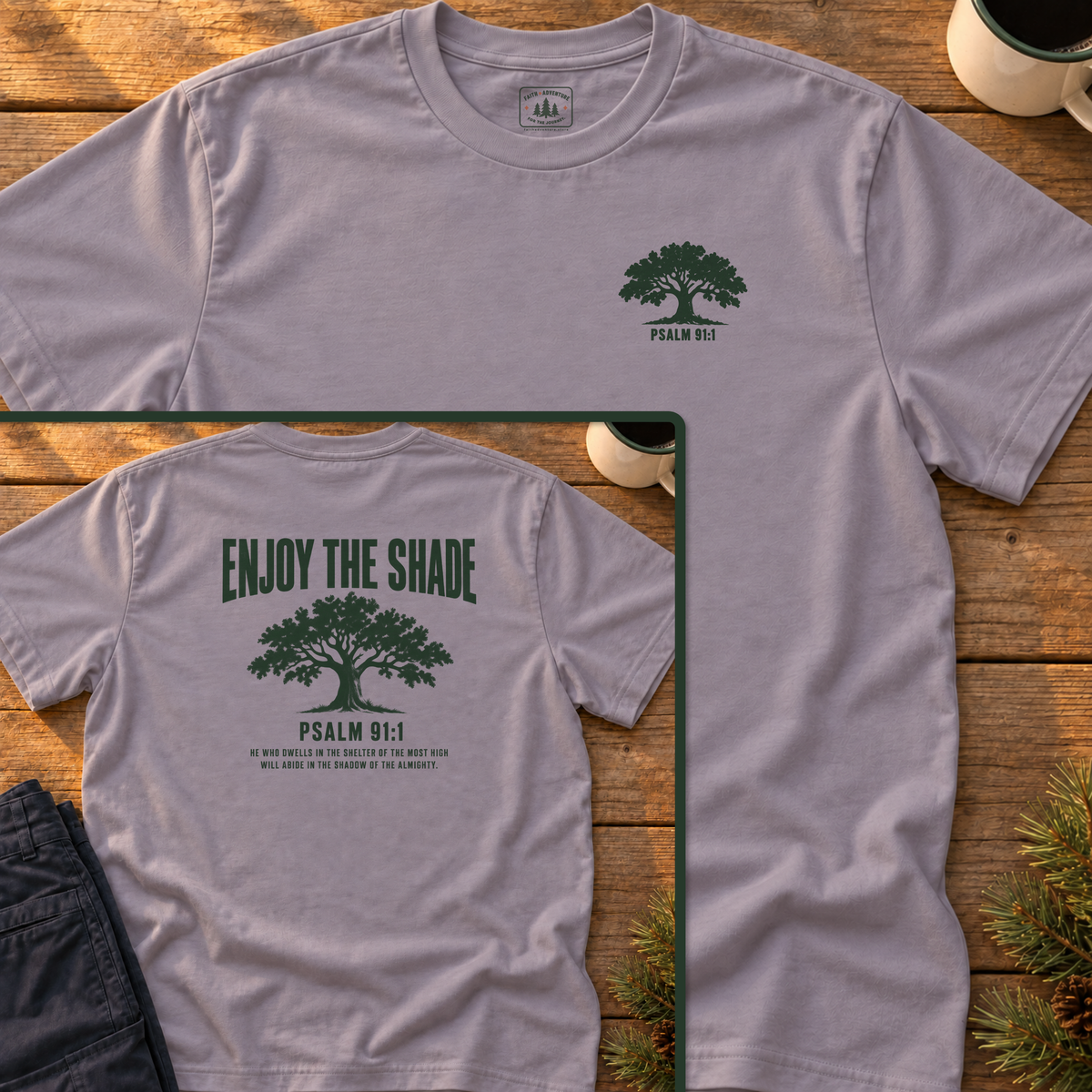 Enjoy the Shade (back print) T-Shirt