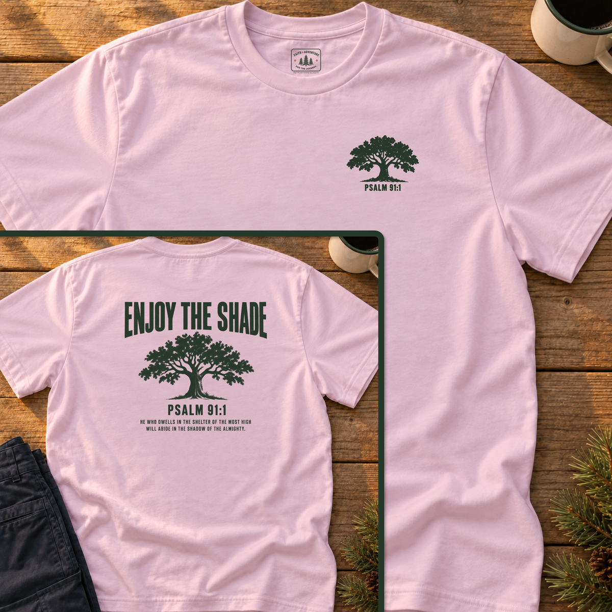 Enjoy the Shade (back print) T-Shirt