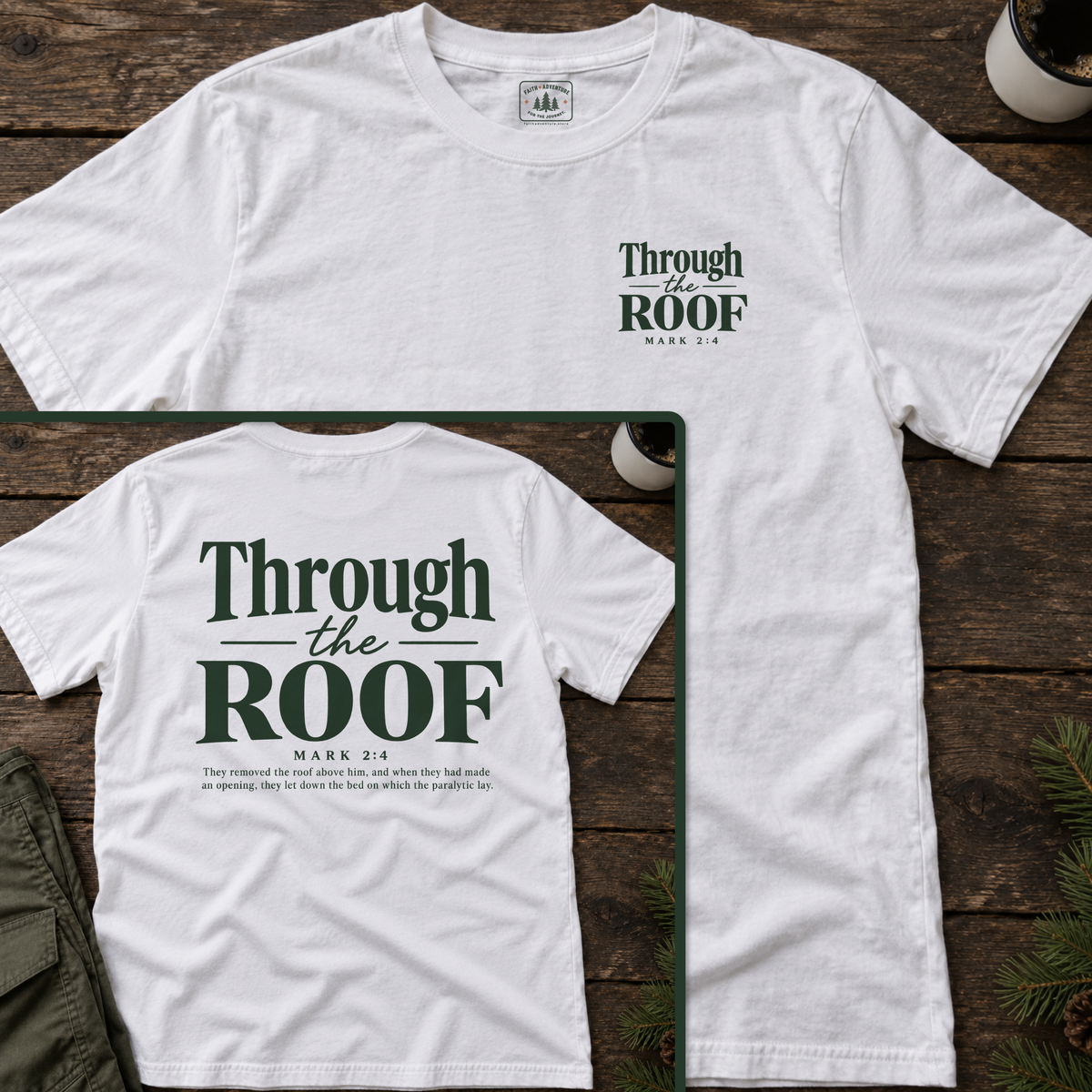 Through the Roof (back print) T-Shirt