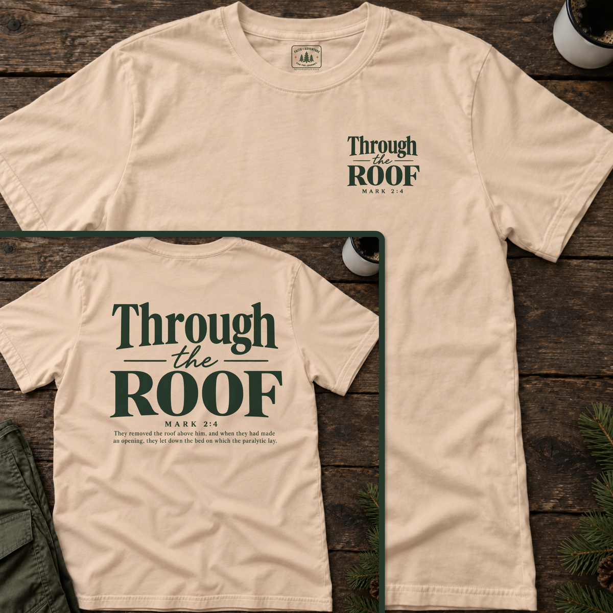 Through the Roof (back print) T-Shirt