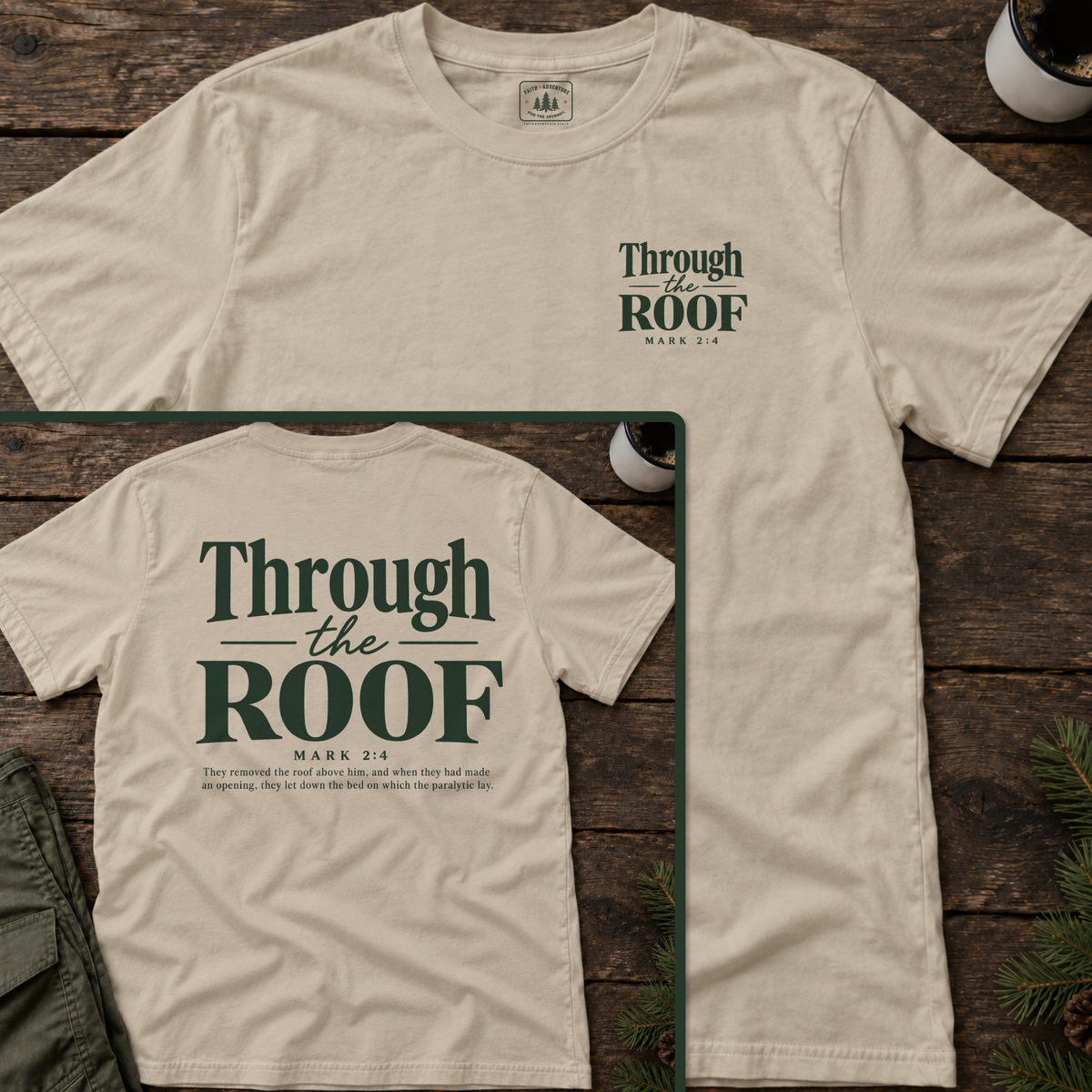 Through the Roof (back print) T-Shirt