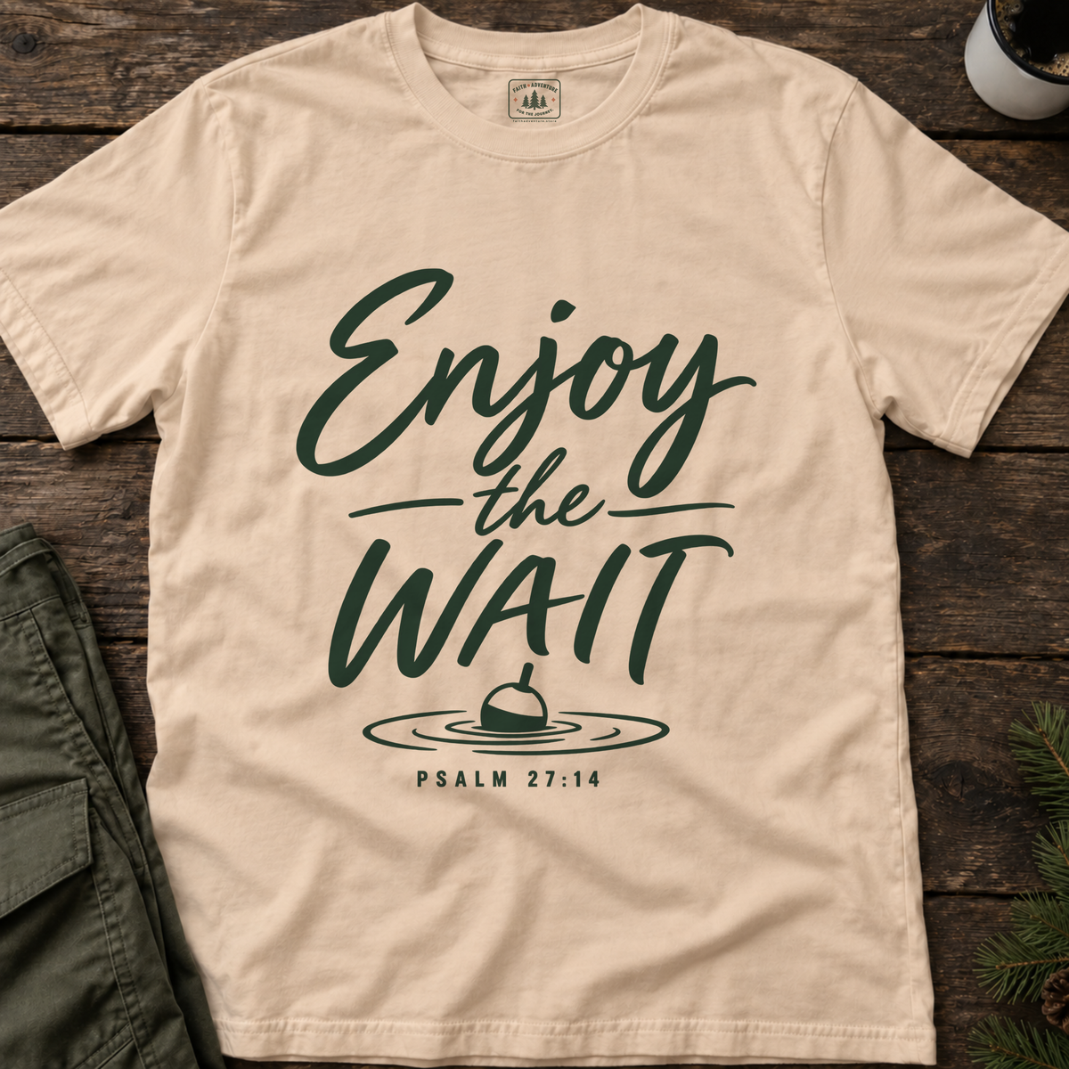 Enjoy the Wait (text) T-Shirt