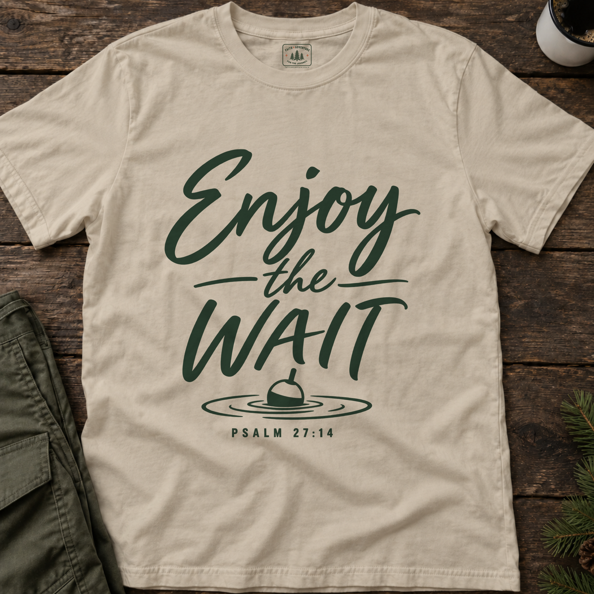 Enjoy the Wait (text) T-Shirt