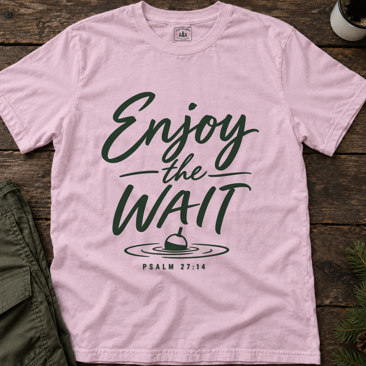 Enjoy the Wait (text) T-Shirt