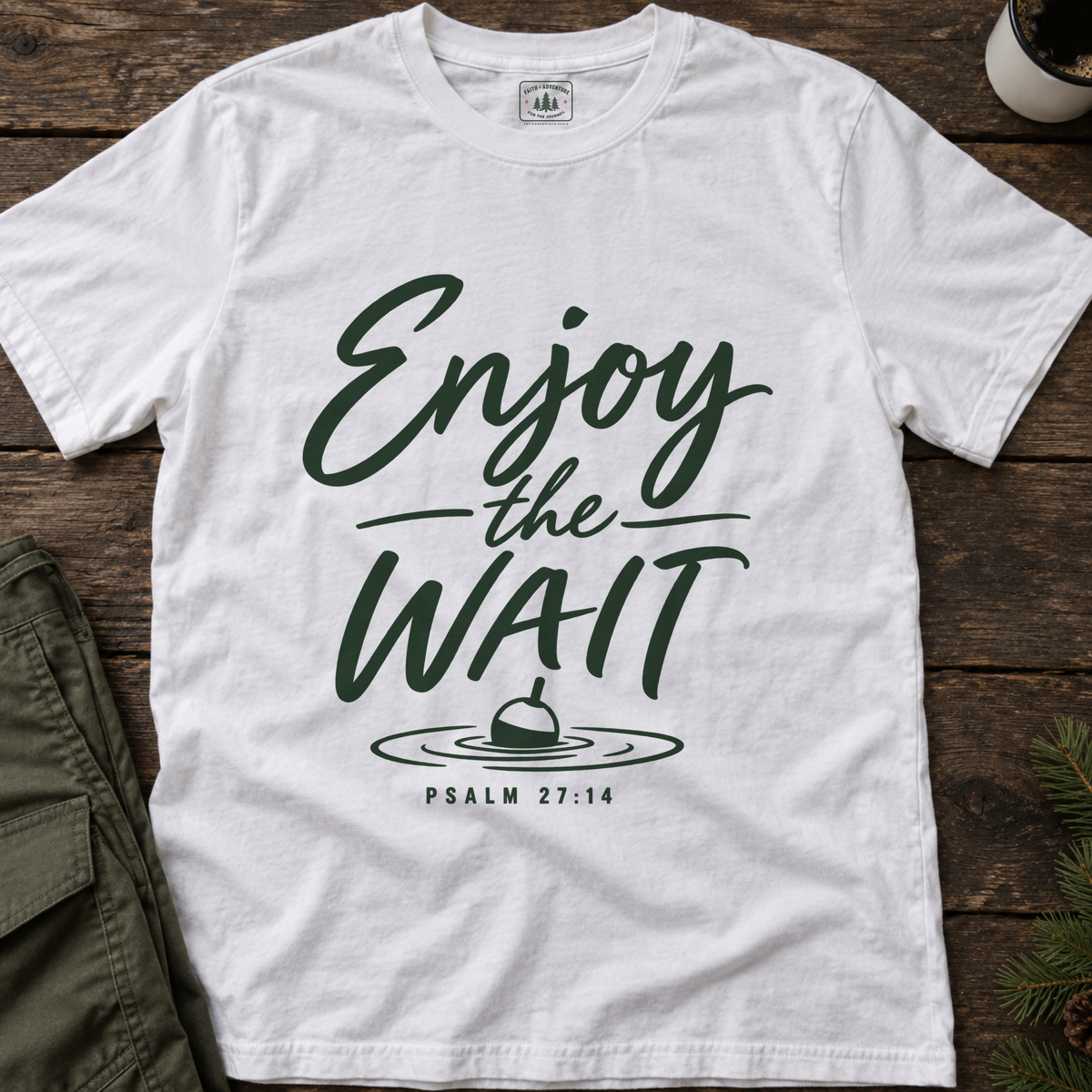 Enjoy the Wait (text) T-Shirt