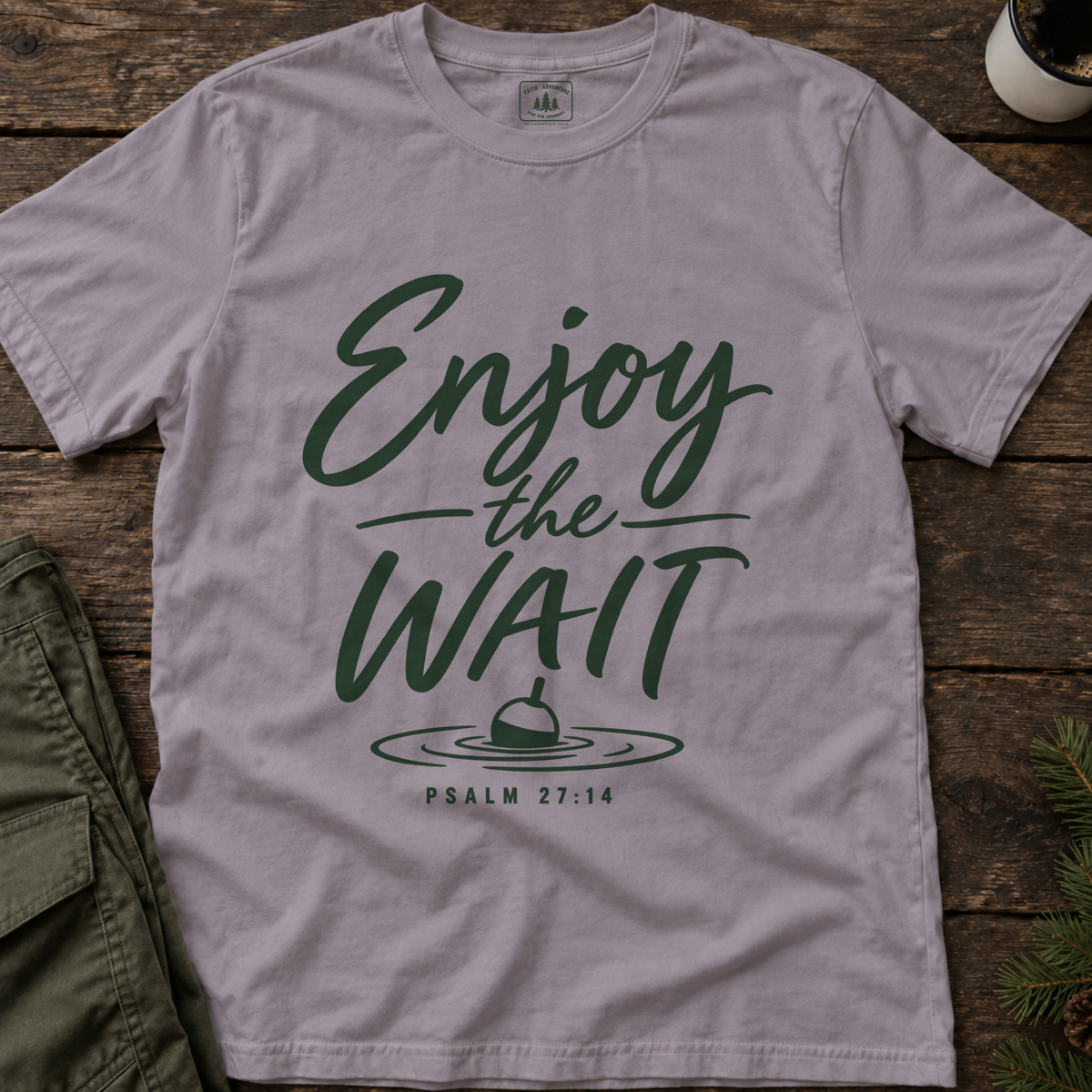 Enjoy the Wait (text) T-Shirt