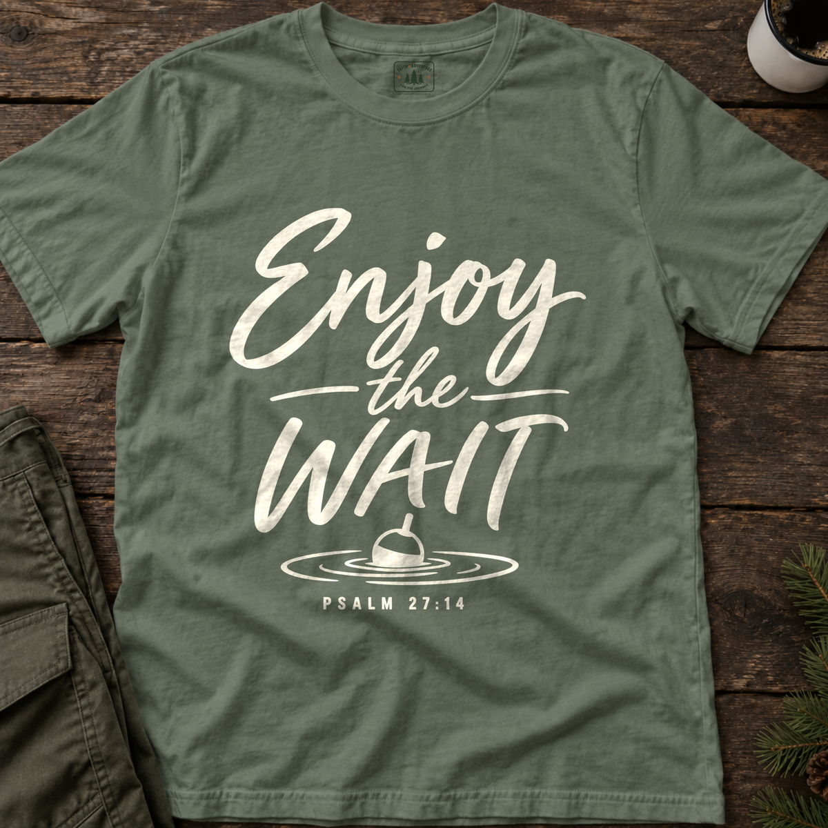 Enjoy the Wait (text) T-Shirt